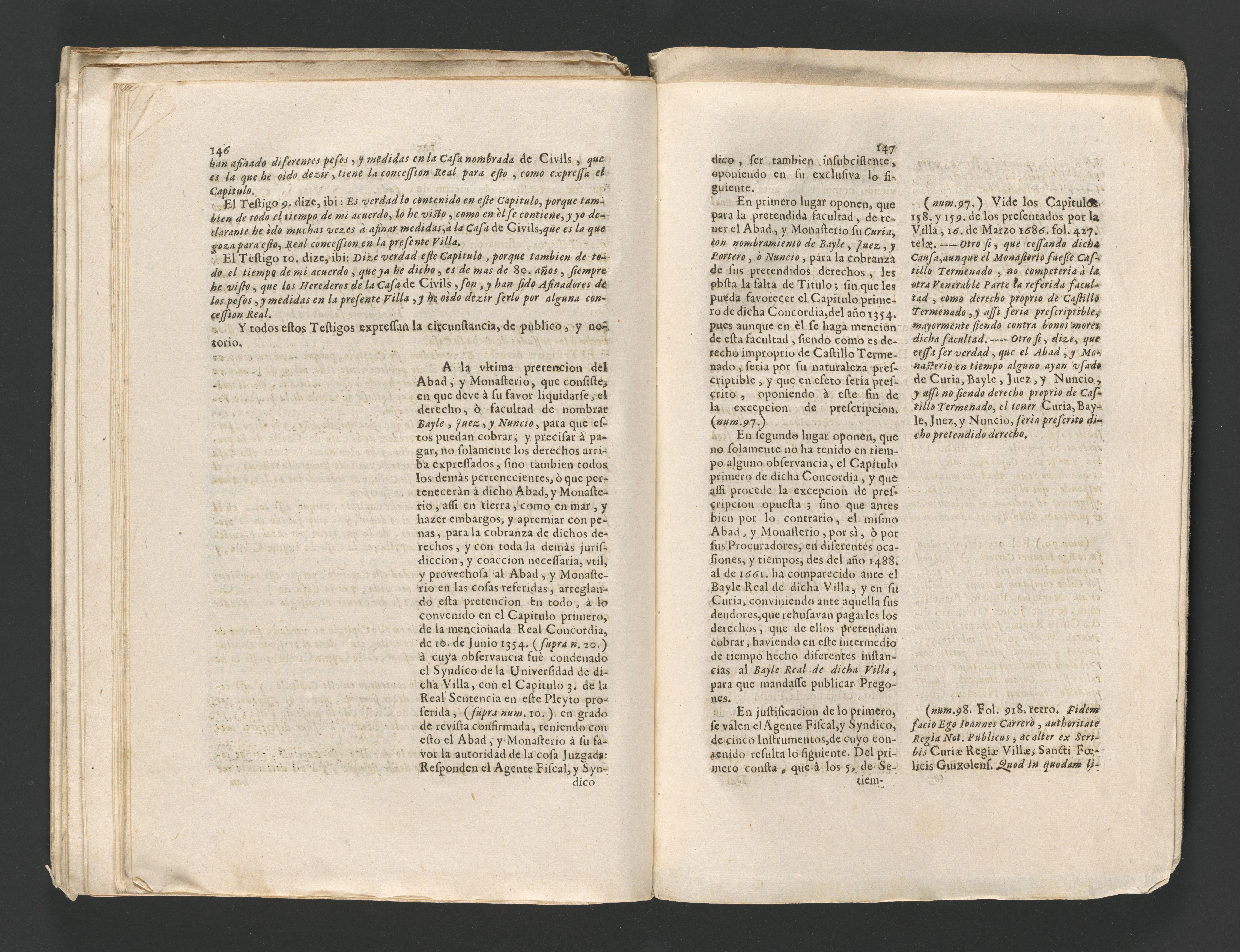 Scanned image of the current content page