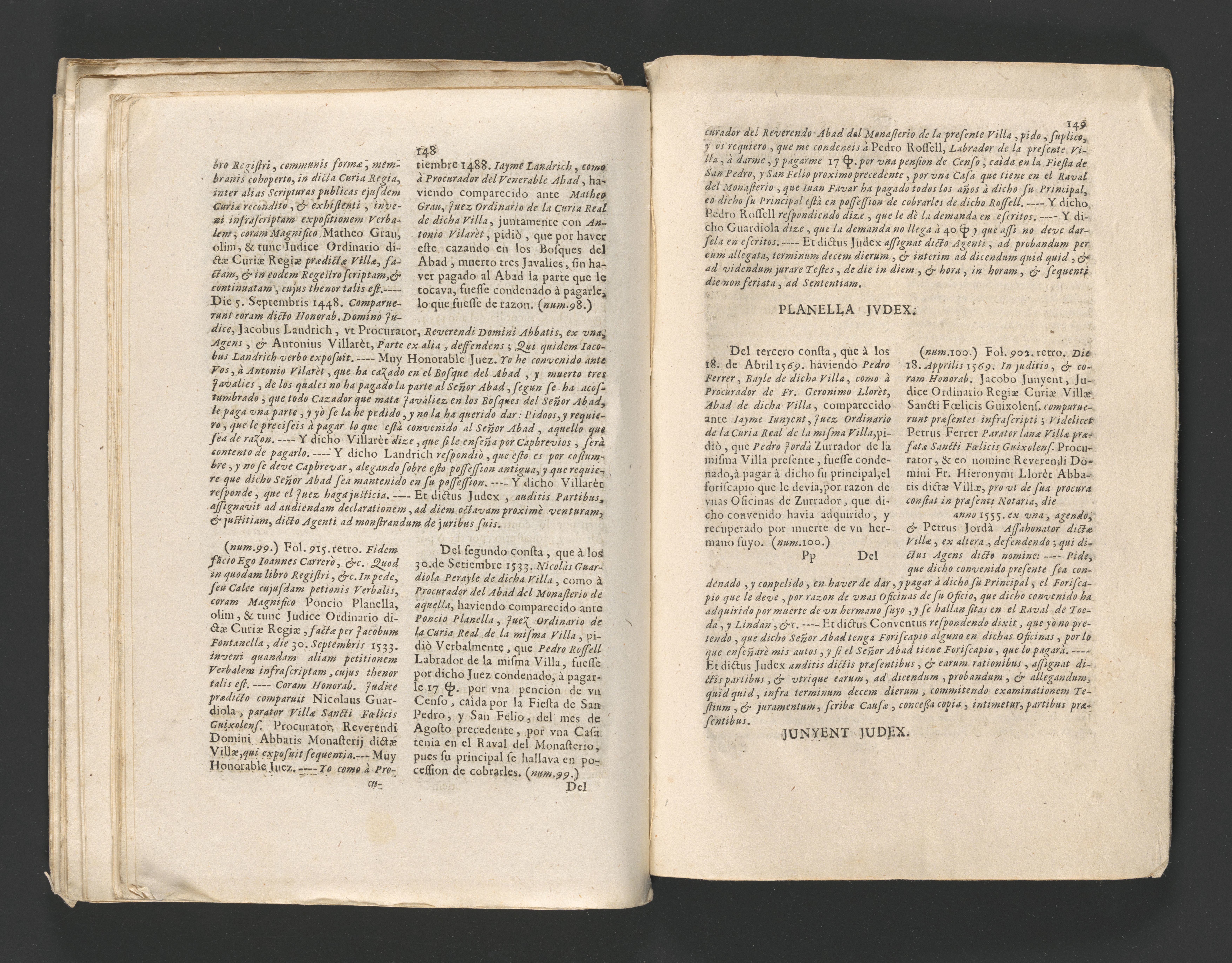 Scanned image of the current content page