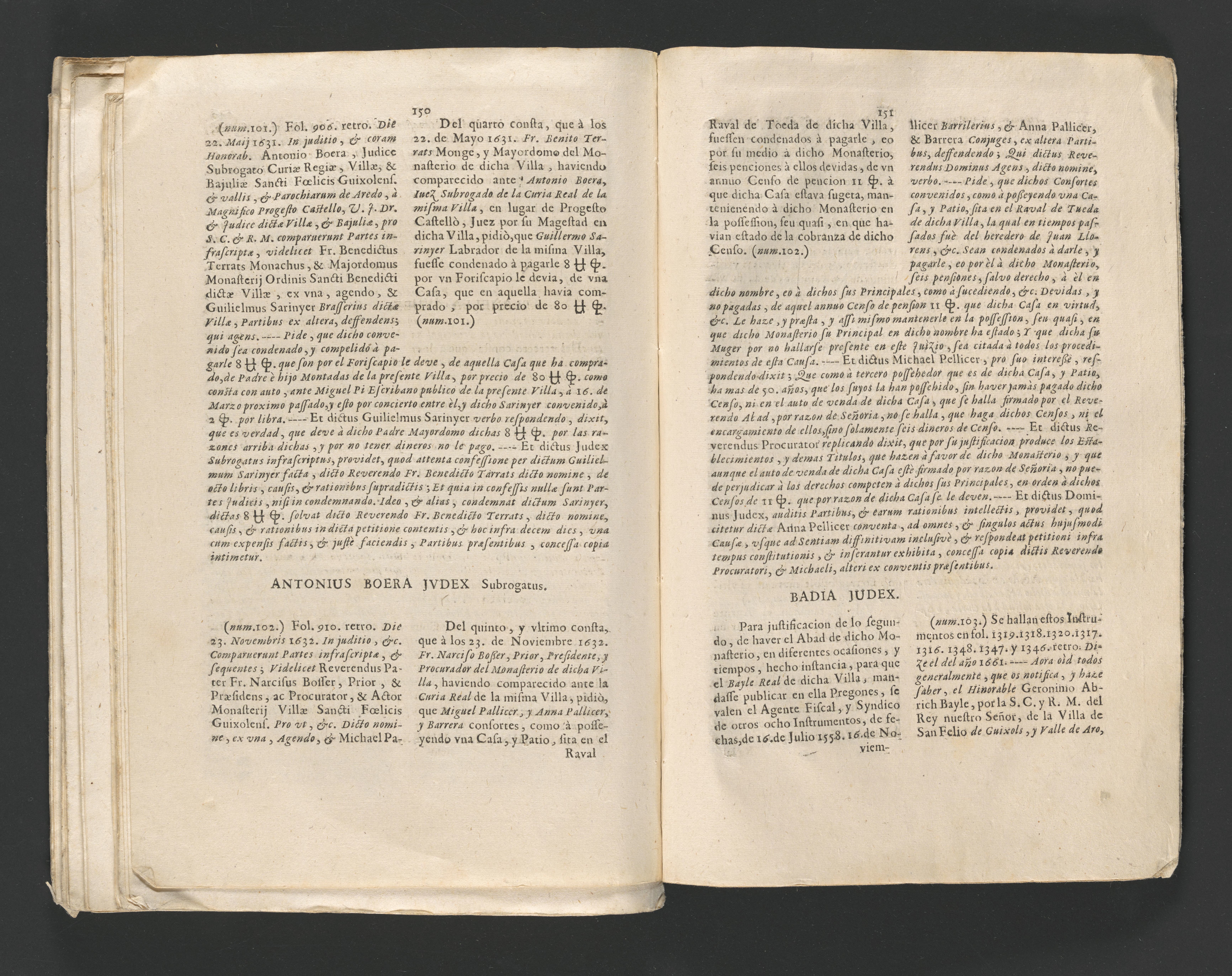 Scanned image of the current content page