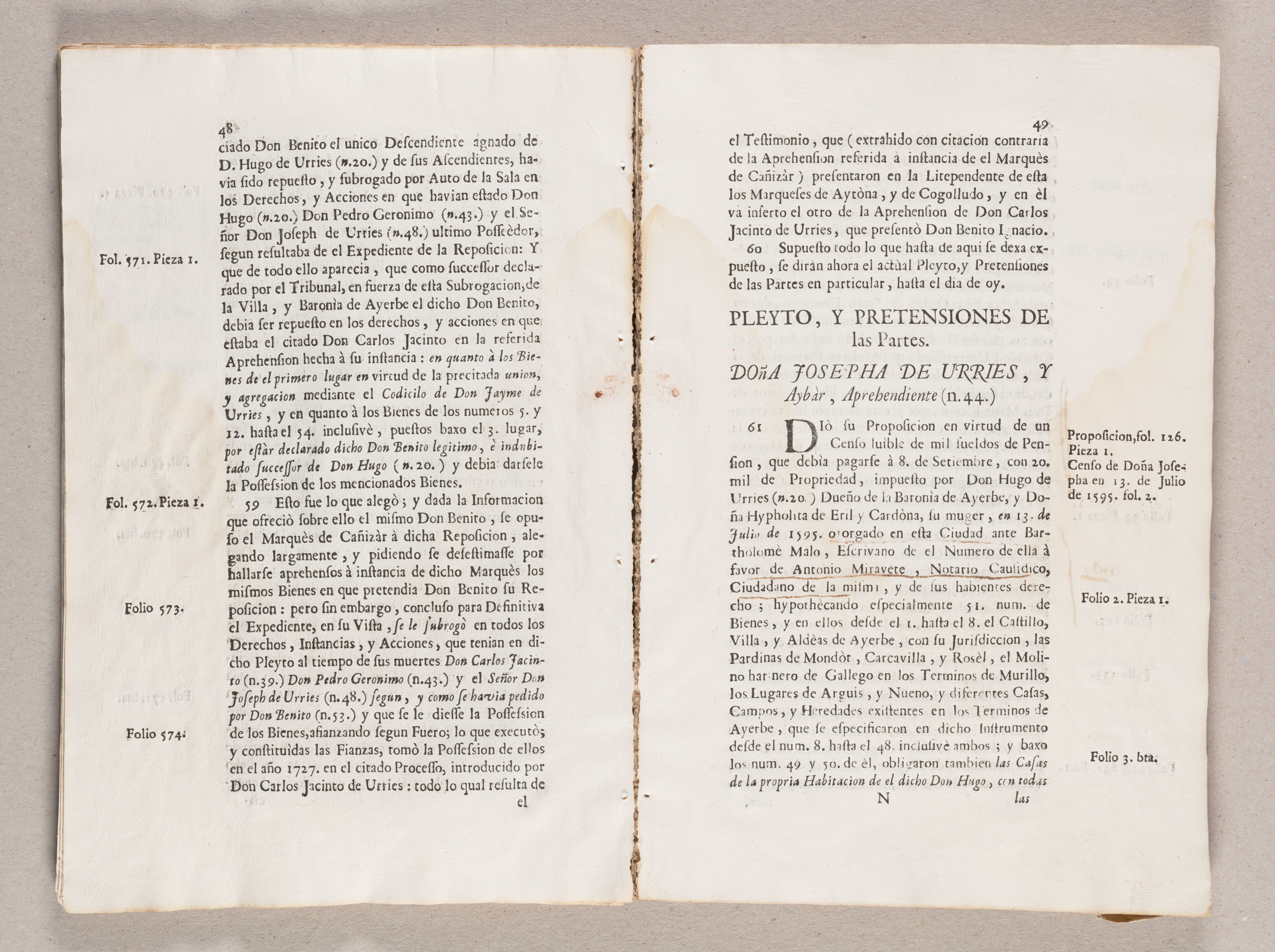 Scanned image of the current content page