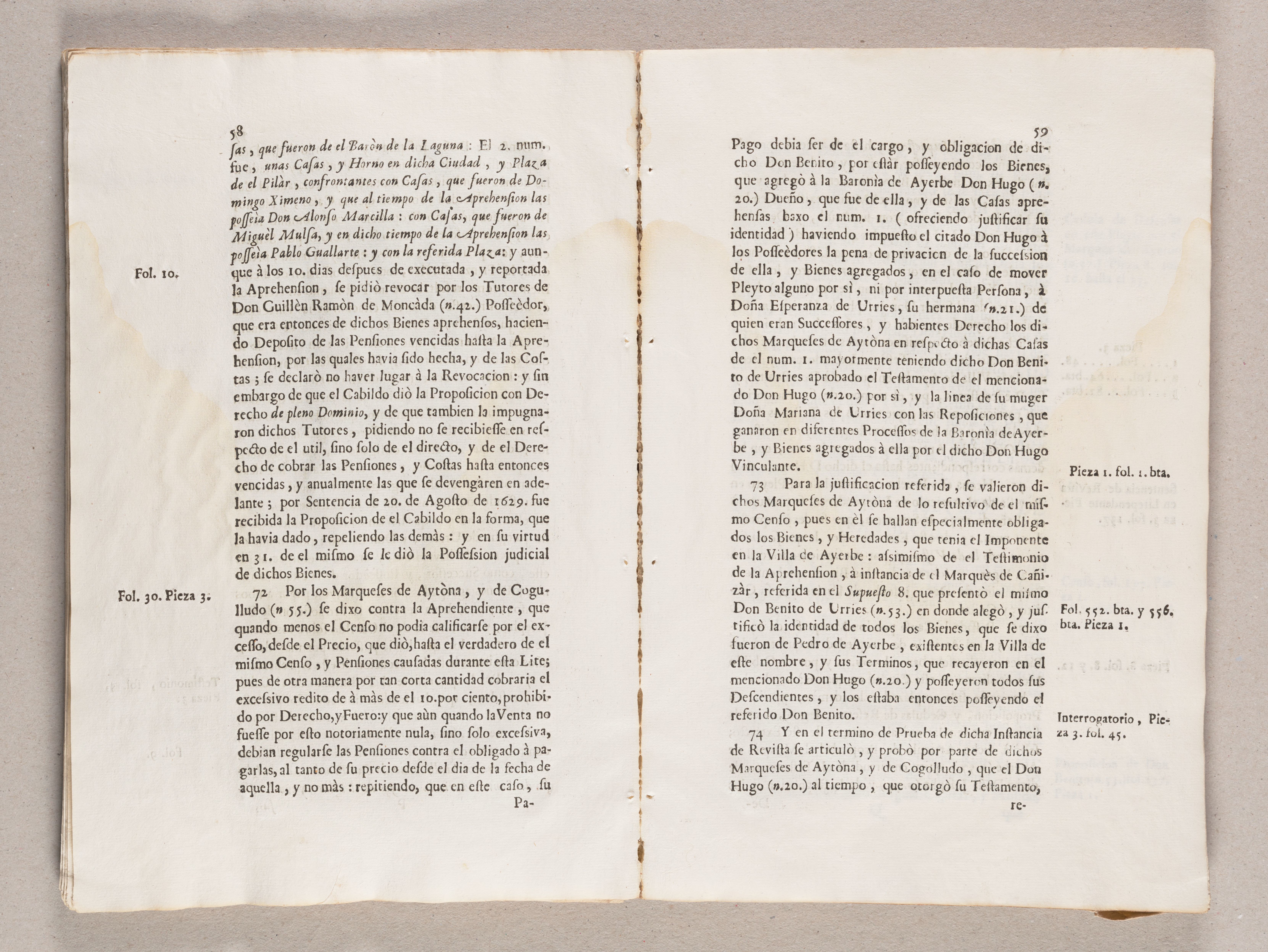 Scanned image of the current content page