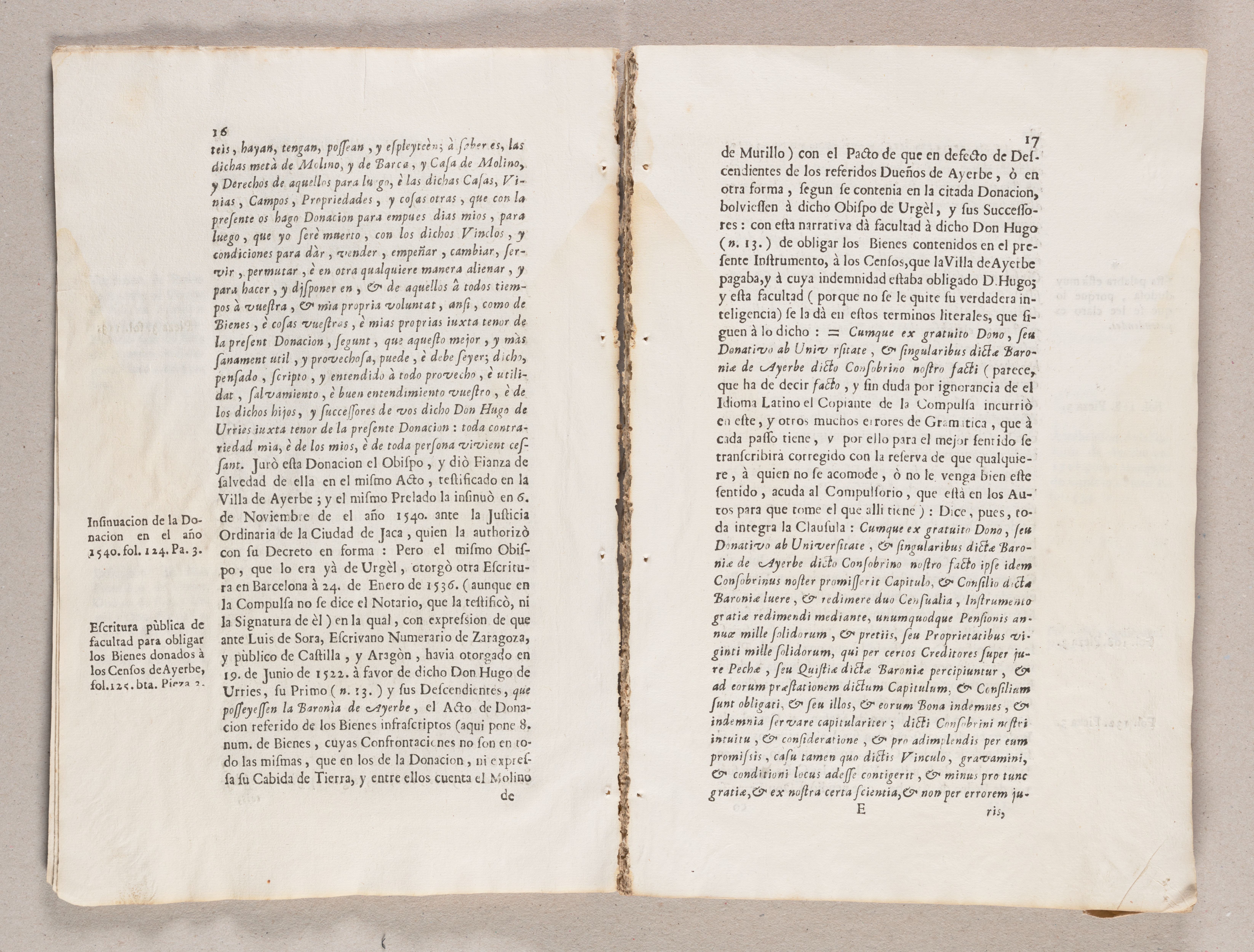 Scanned image of the current content page