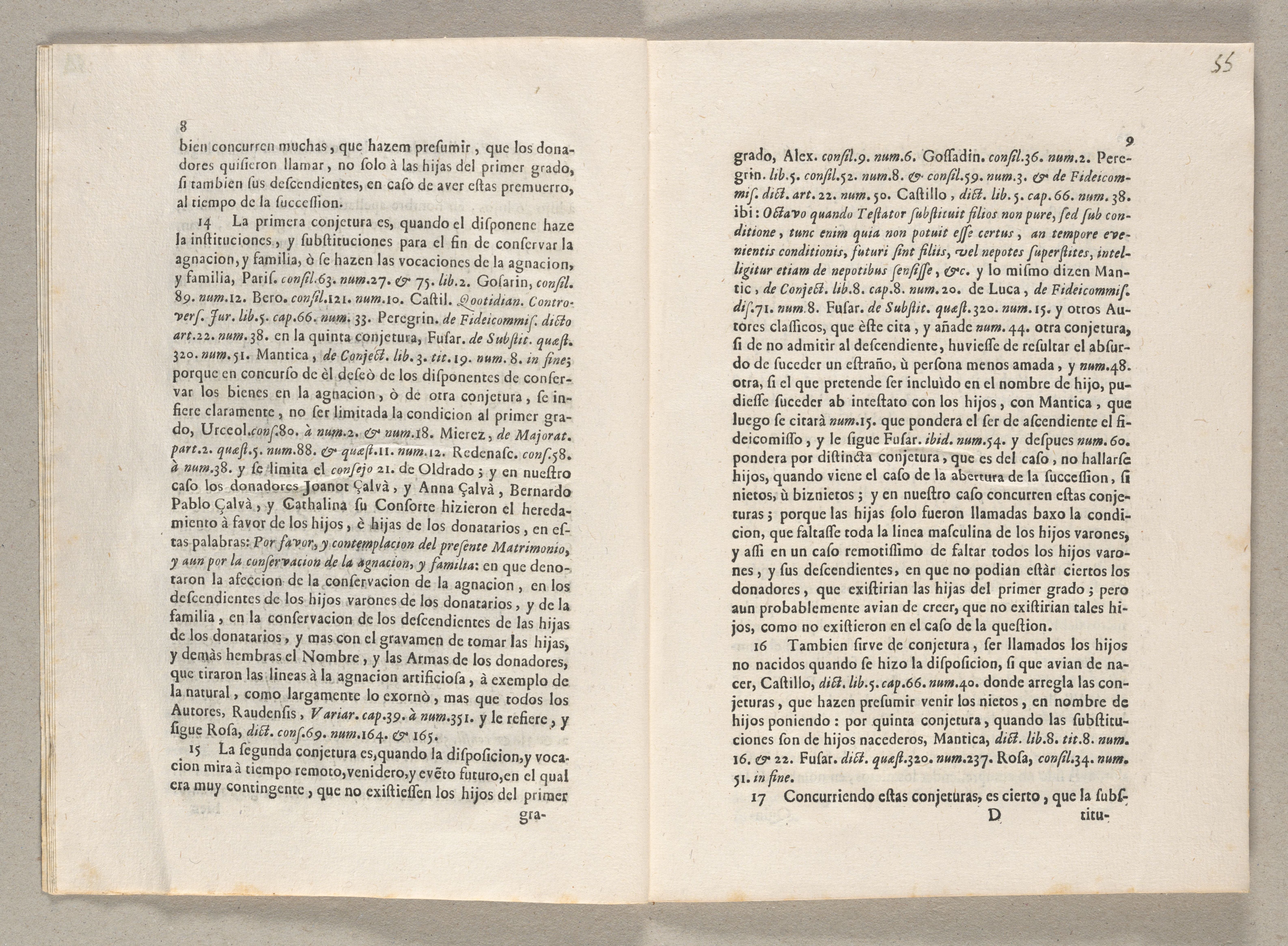 Scanned image of the current content page