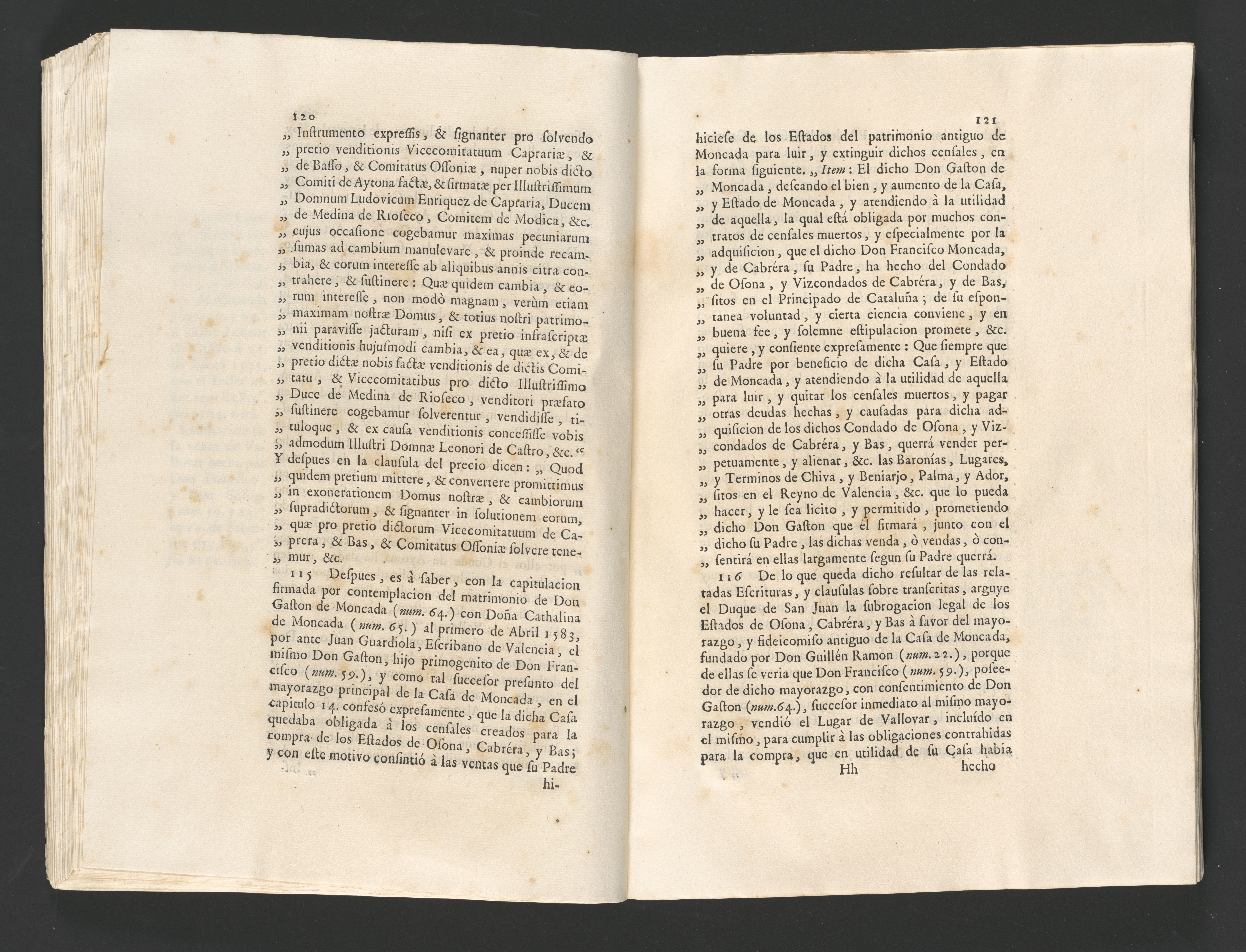 Scanned image of the current content page