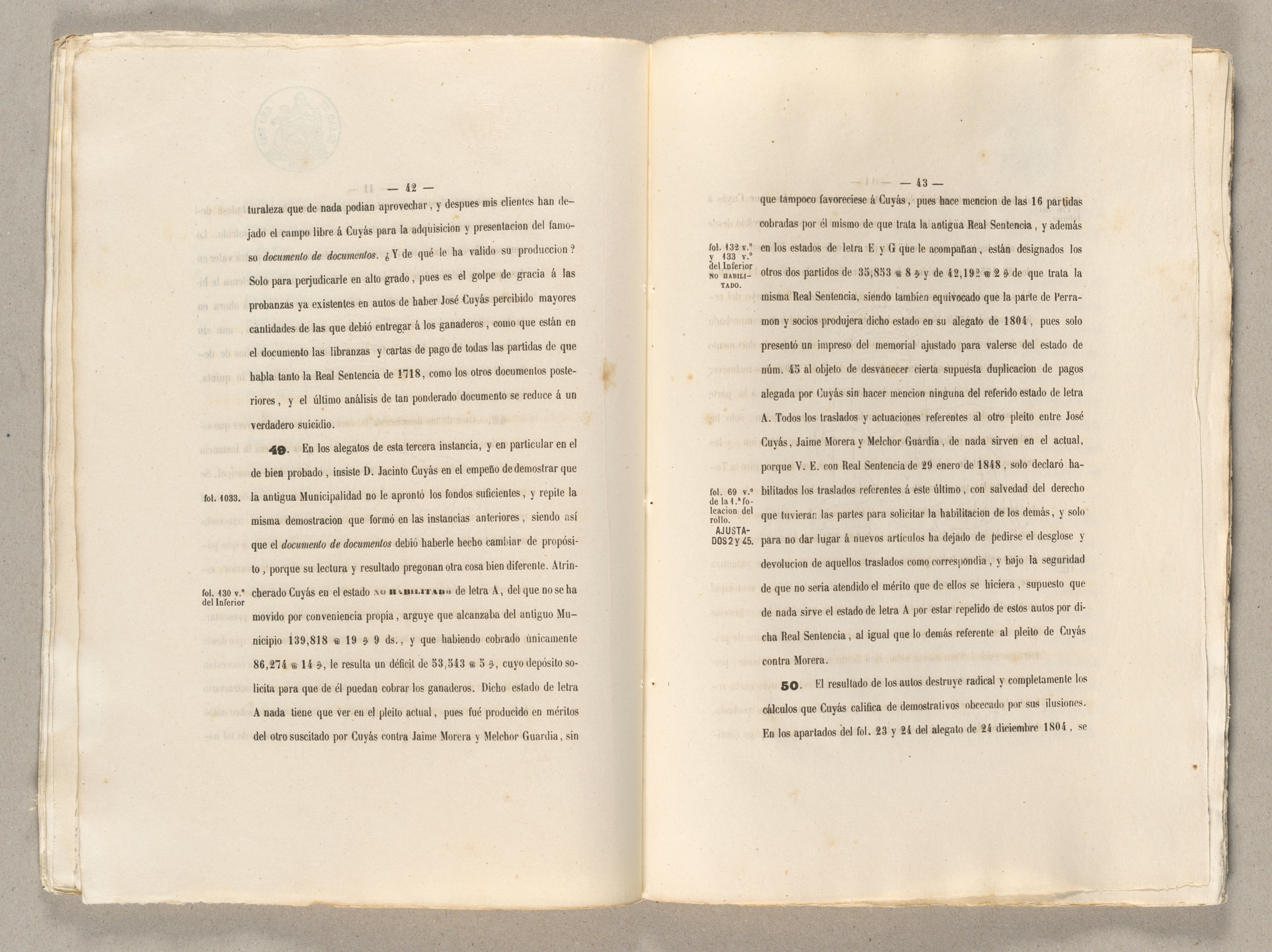 Scanned image of the current content page
