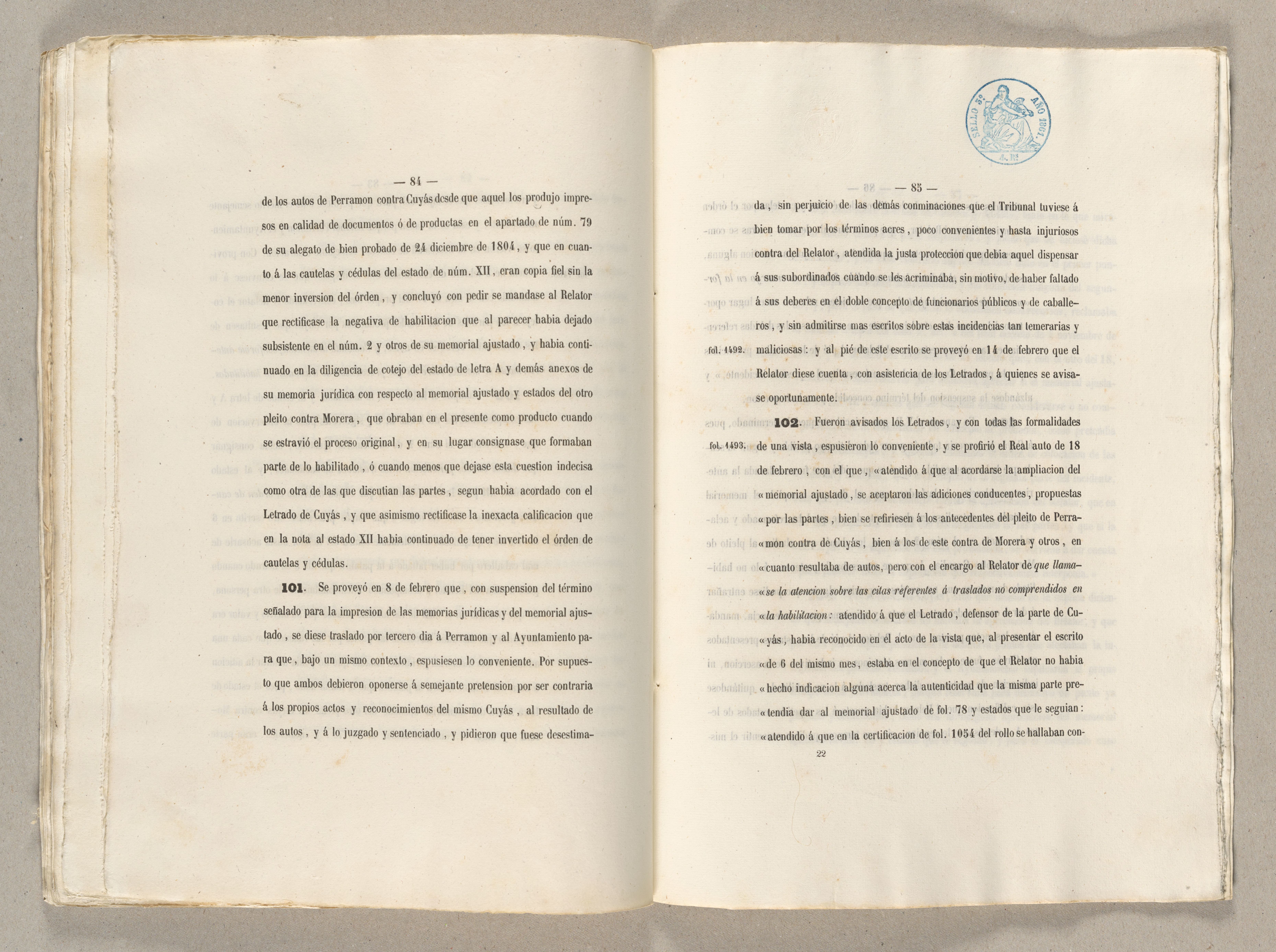 Scanned image of the current content page