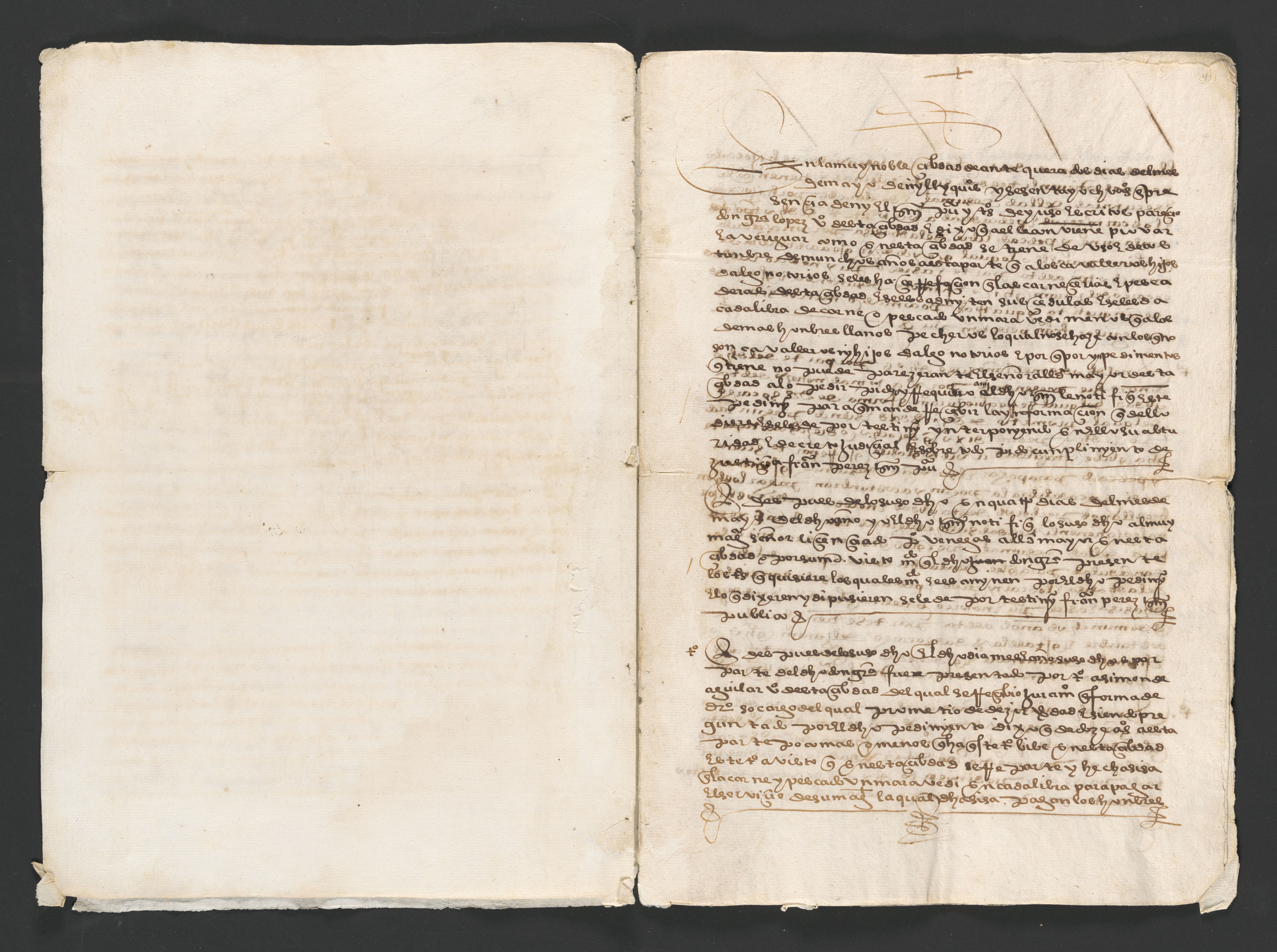 Scanned image of the current content page