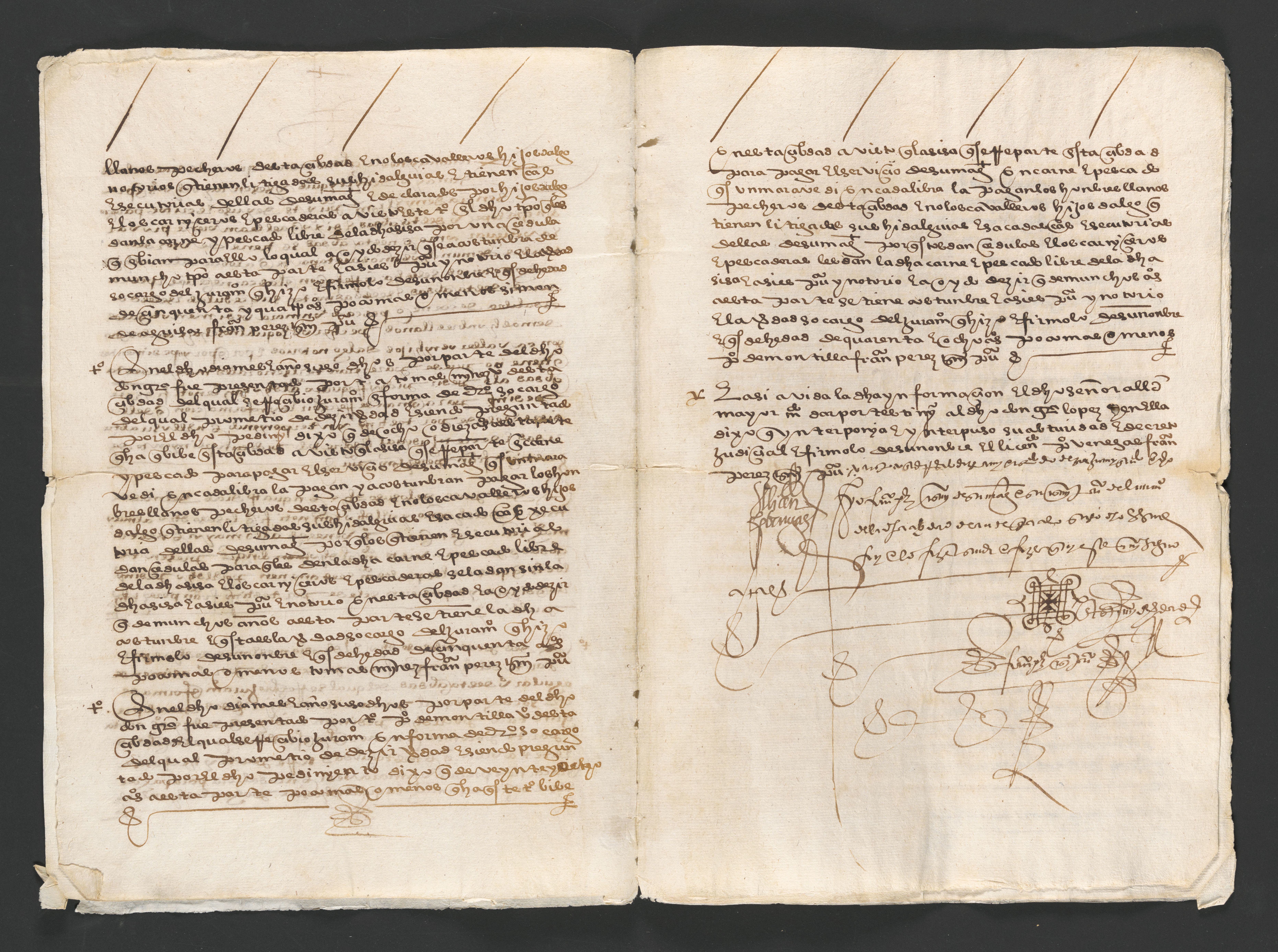 Scanned image of the current content page