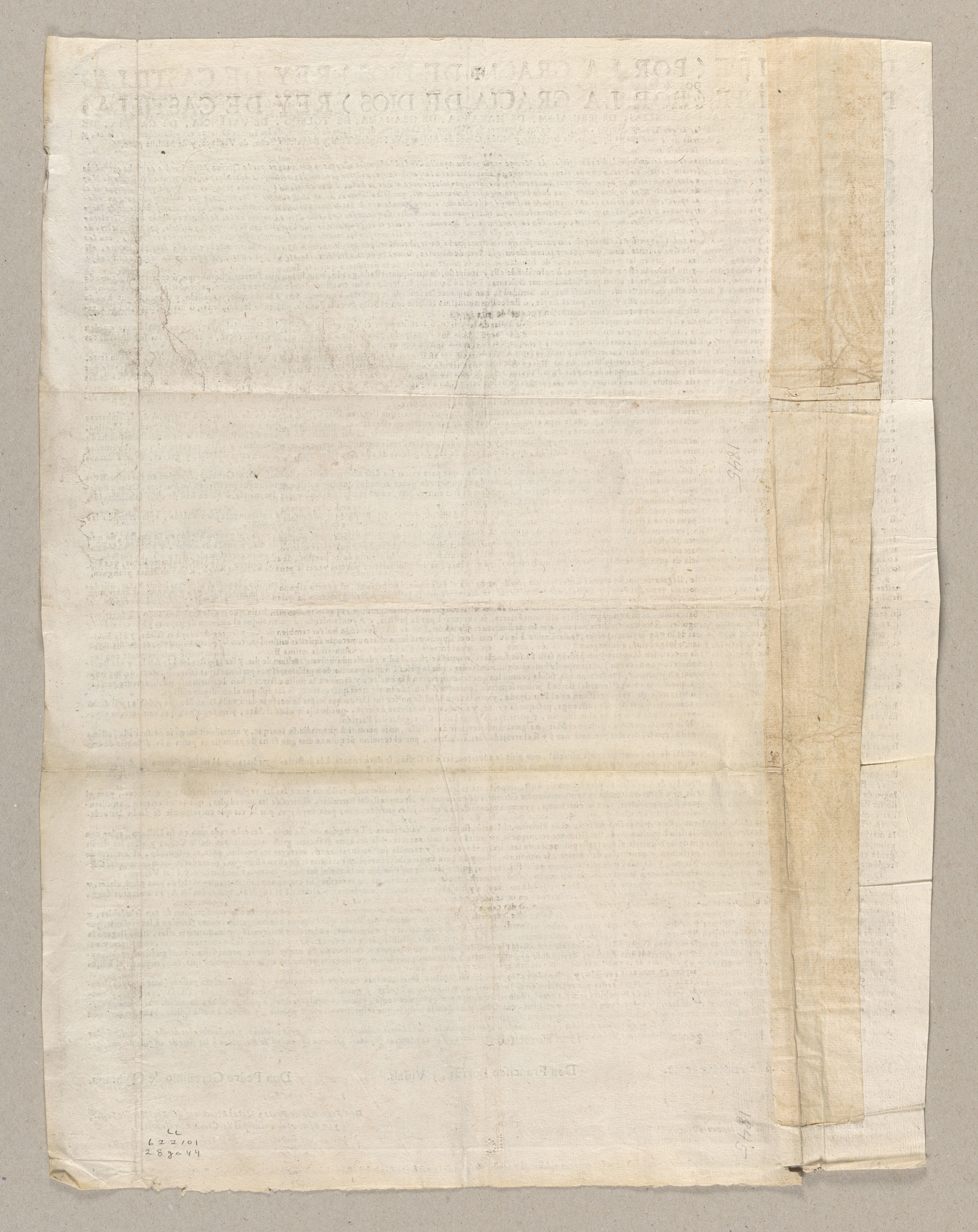 Scanned image of the current content page