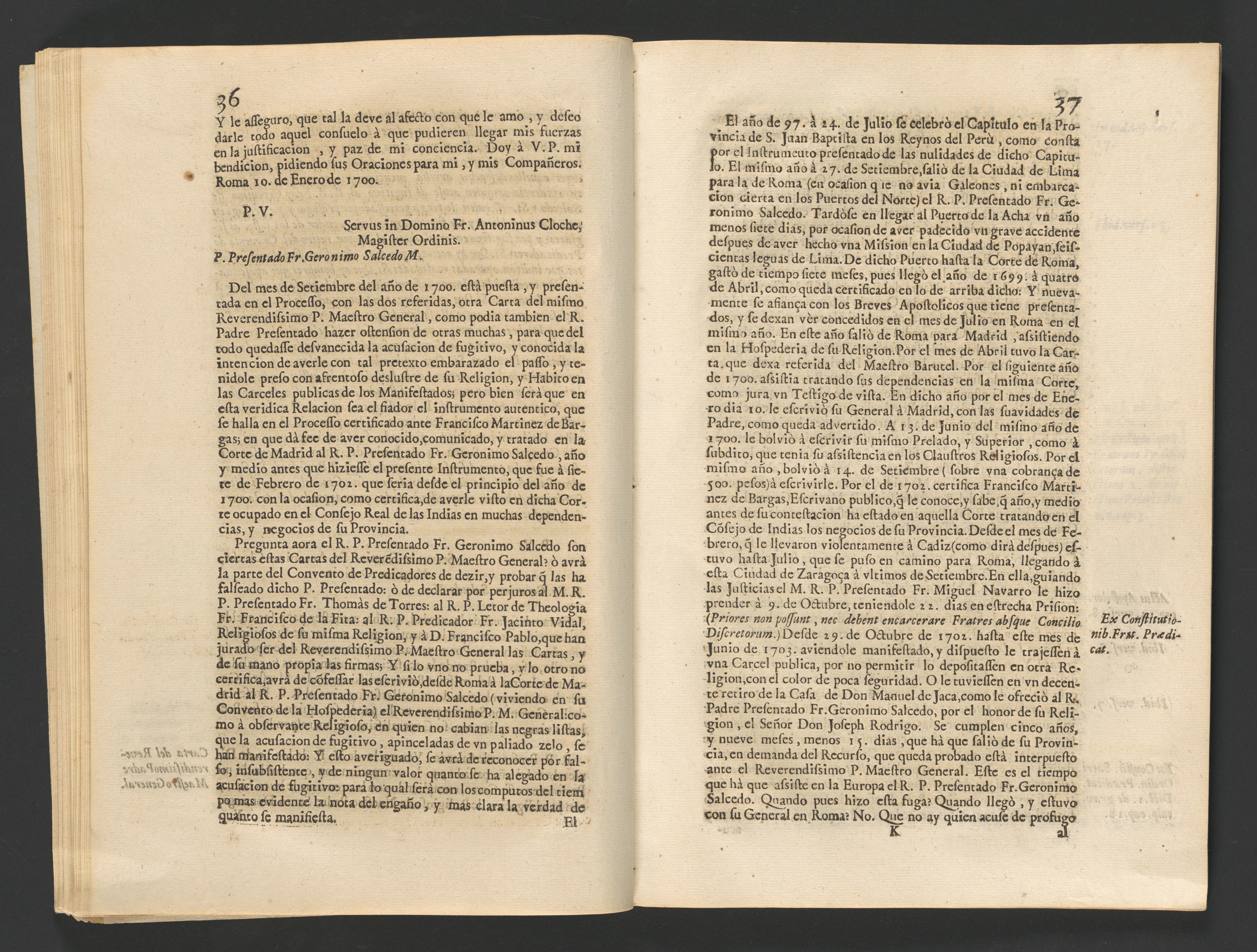 Scanned image of the current content page