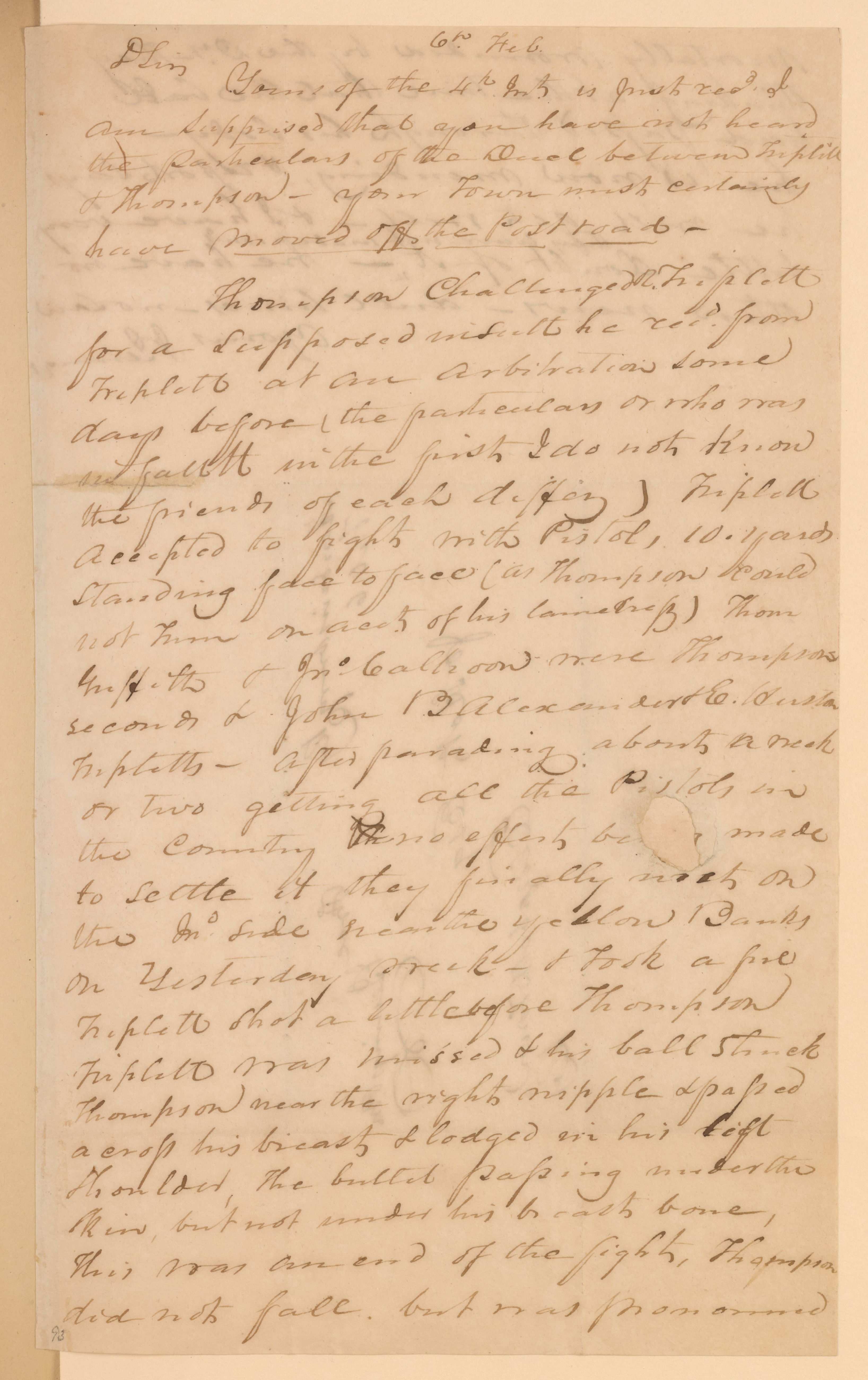 Scanned image of the current content page