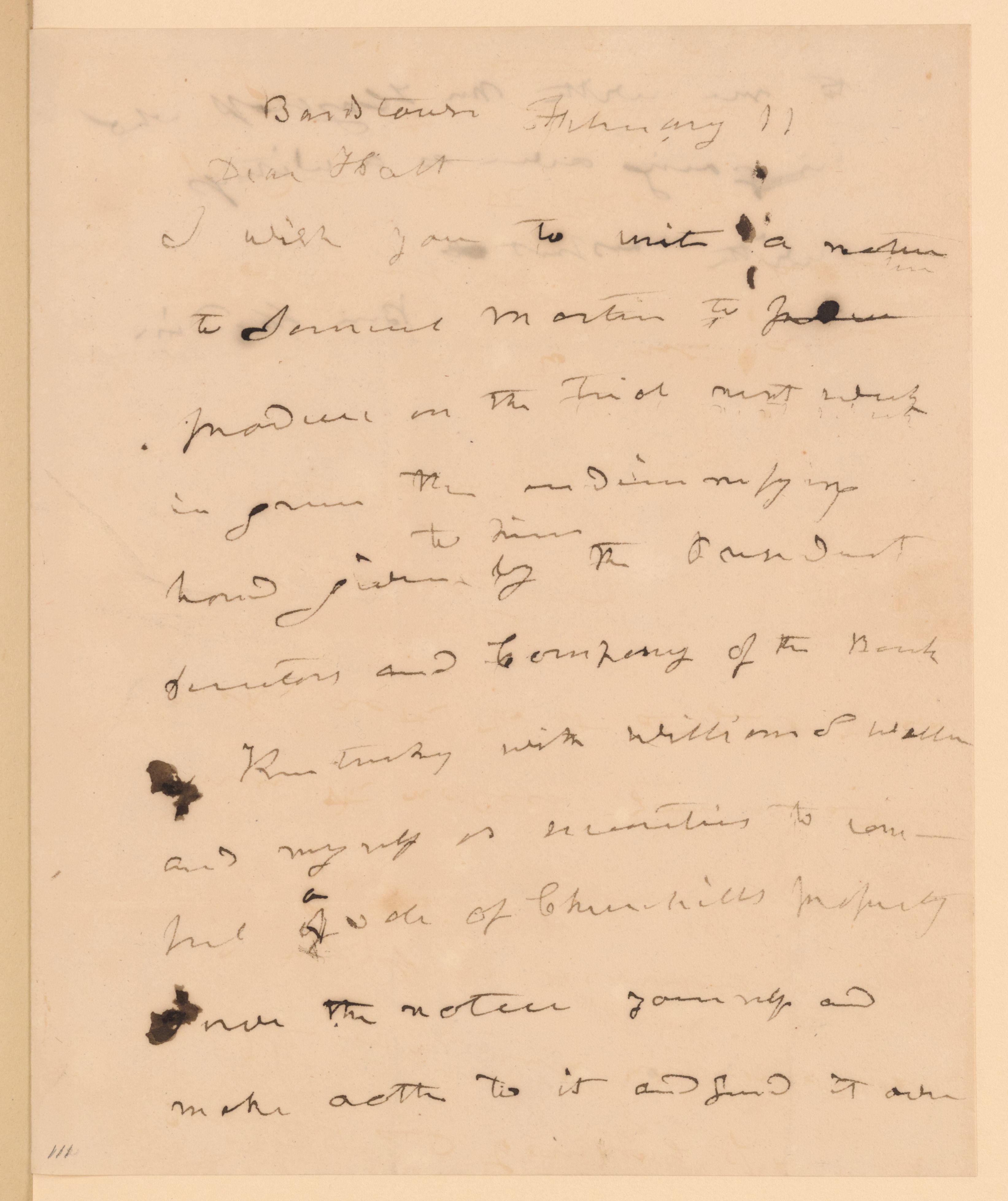 Scanned image of the current content page