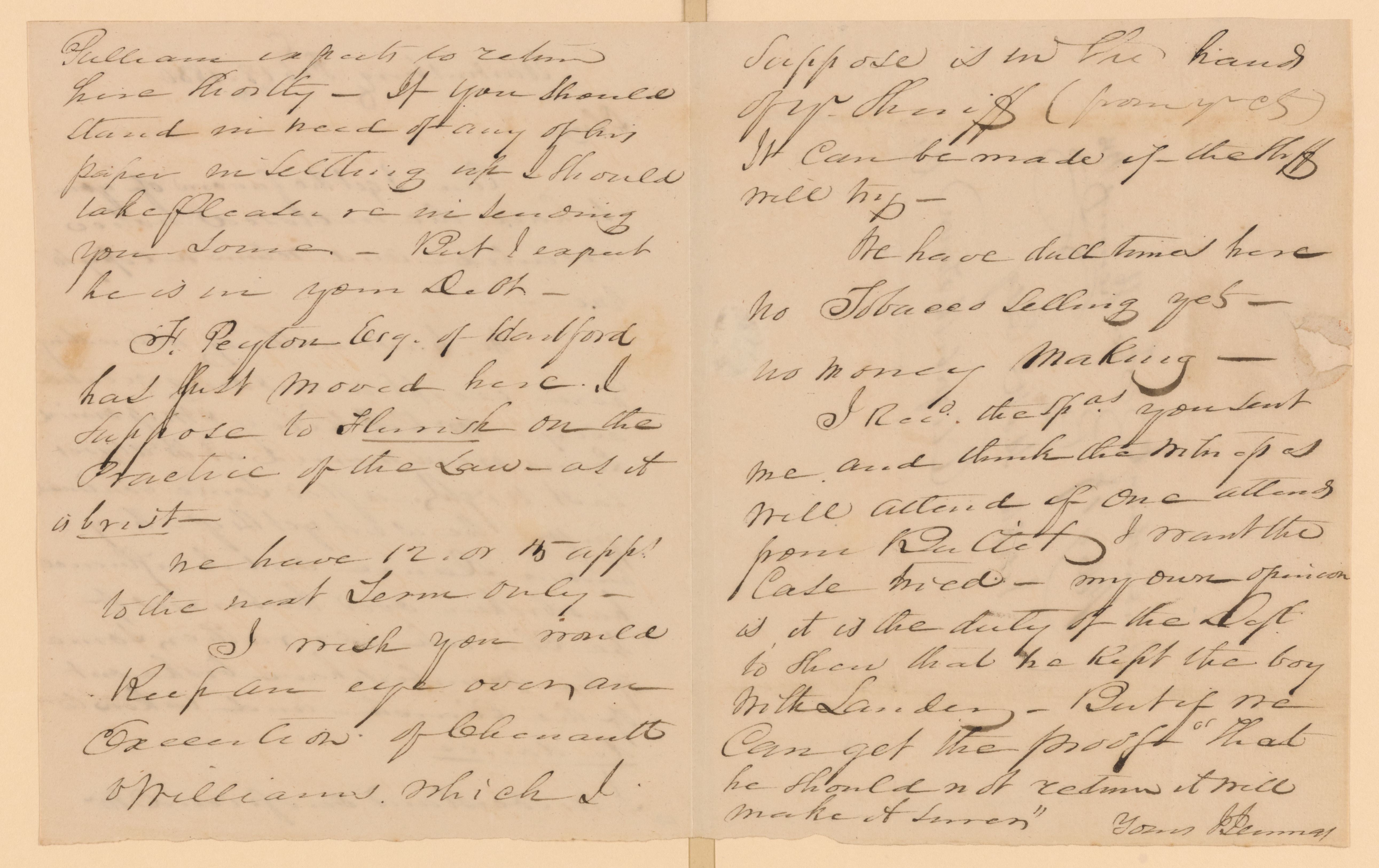 Scanned image of the current content page