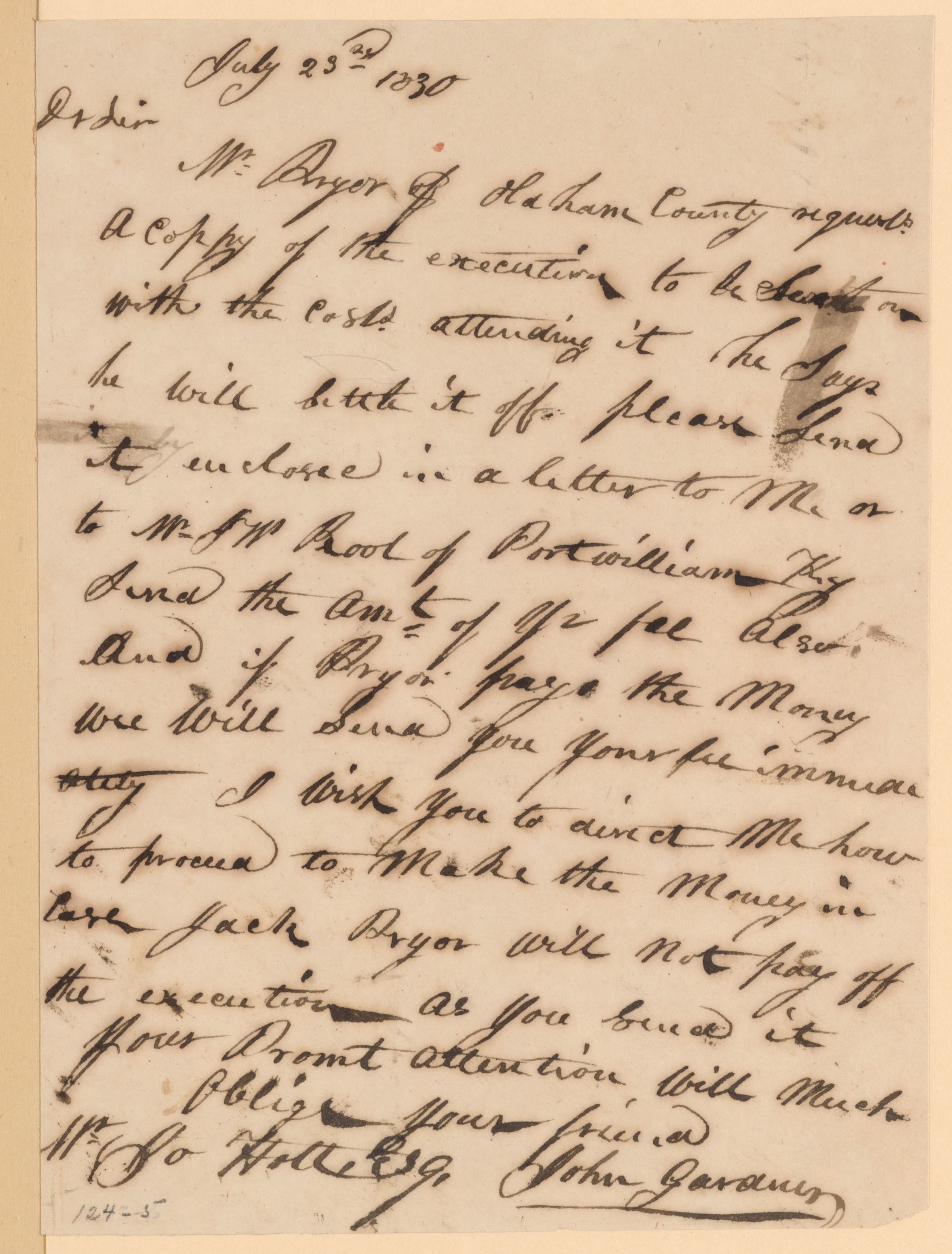 Scanned image of the current content page