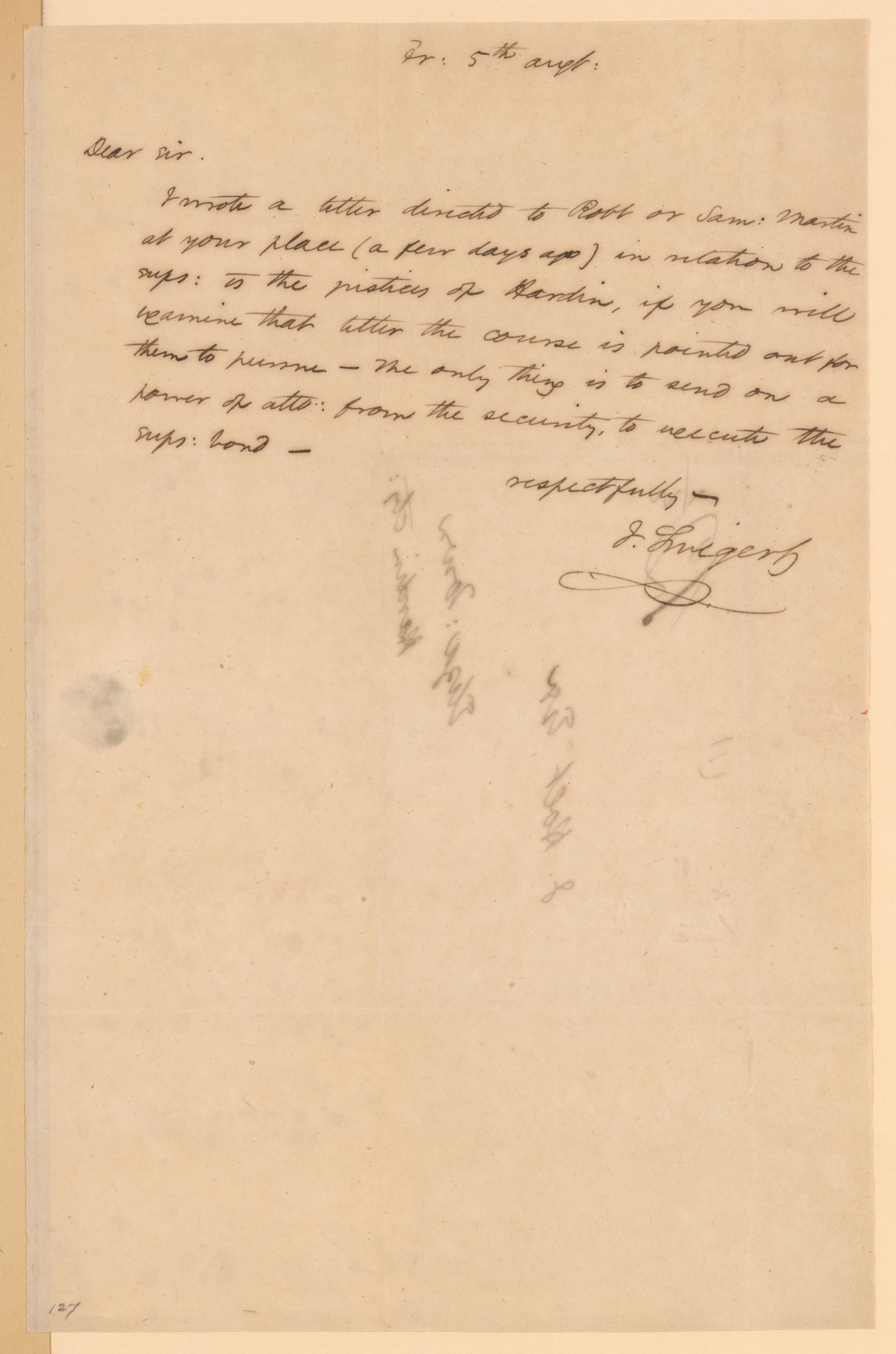 Scanned image of the current content page