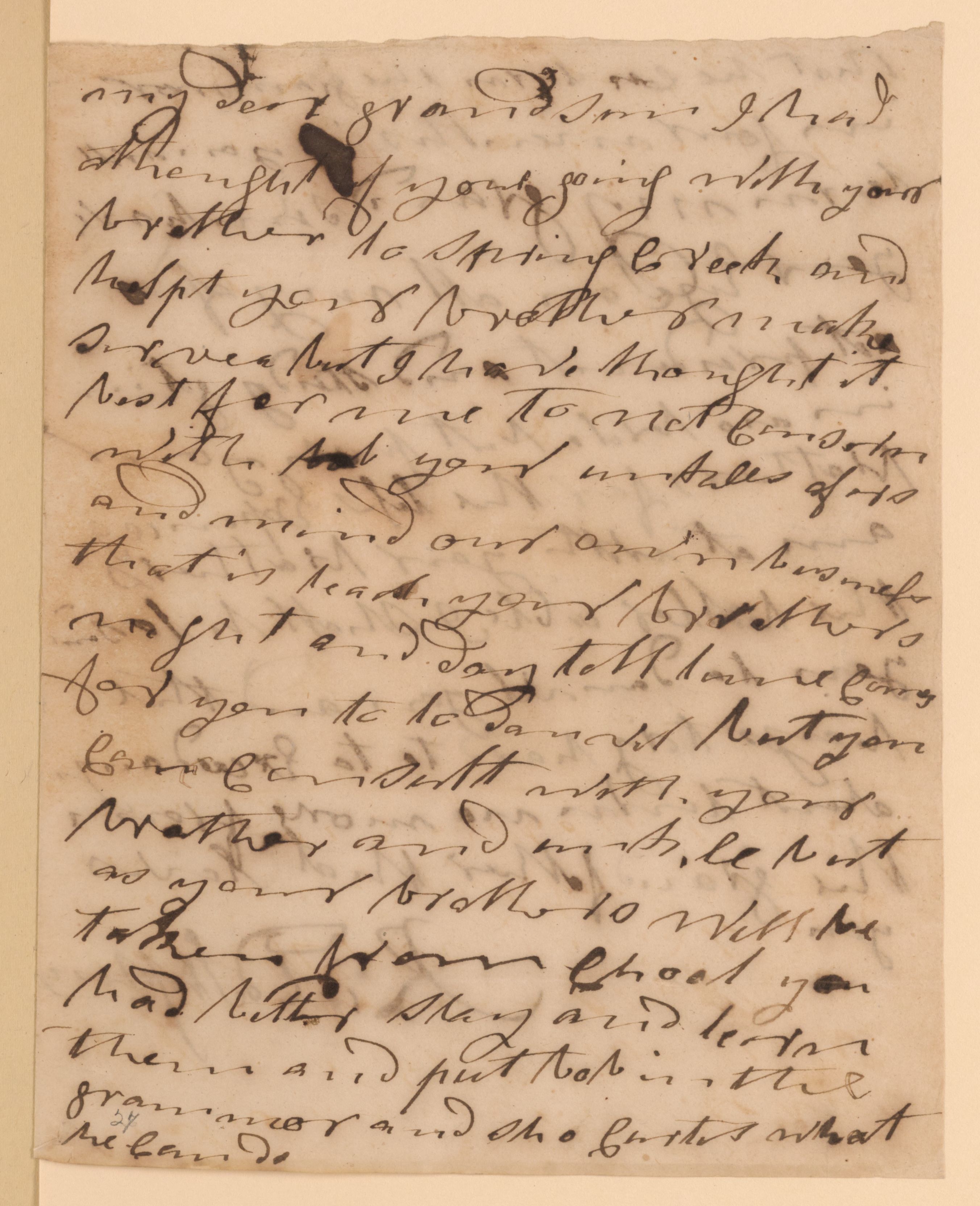 Scanned image of the current content page