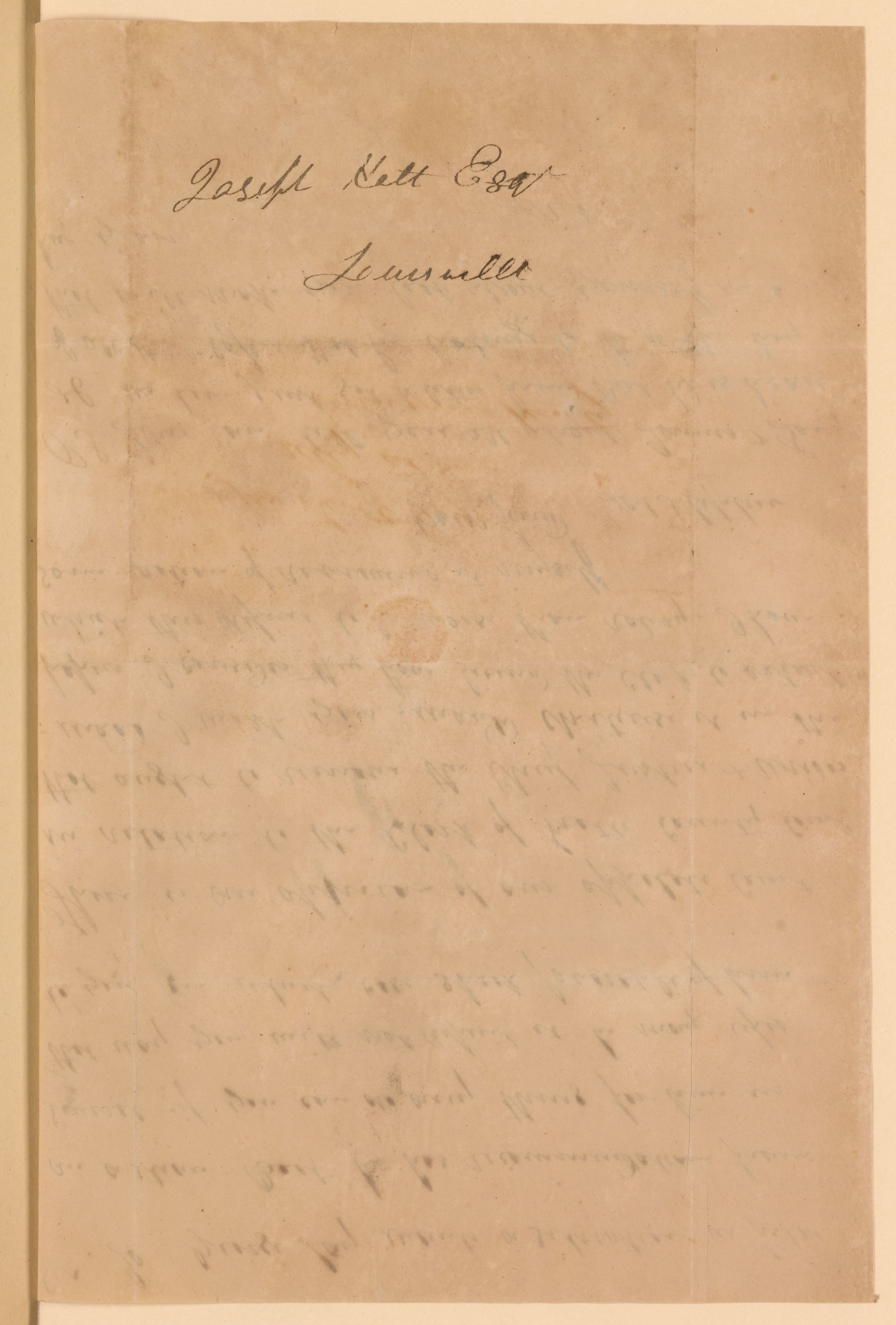 Scanned image of the current content page