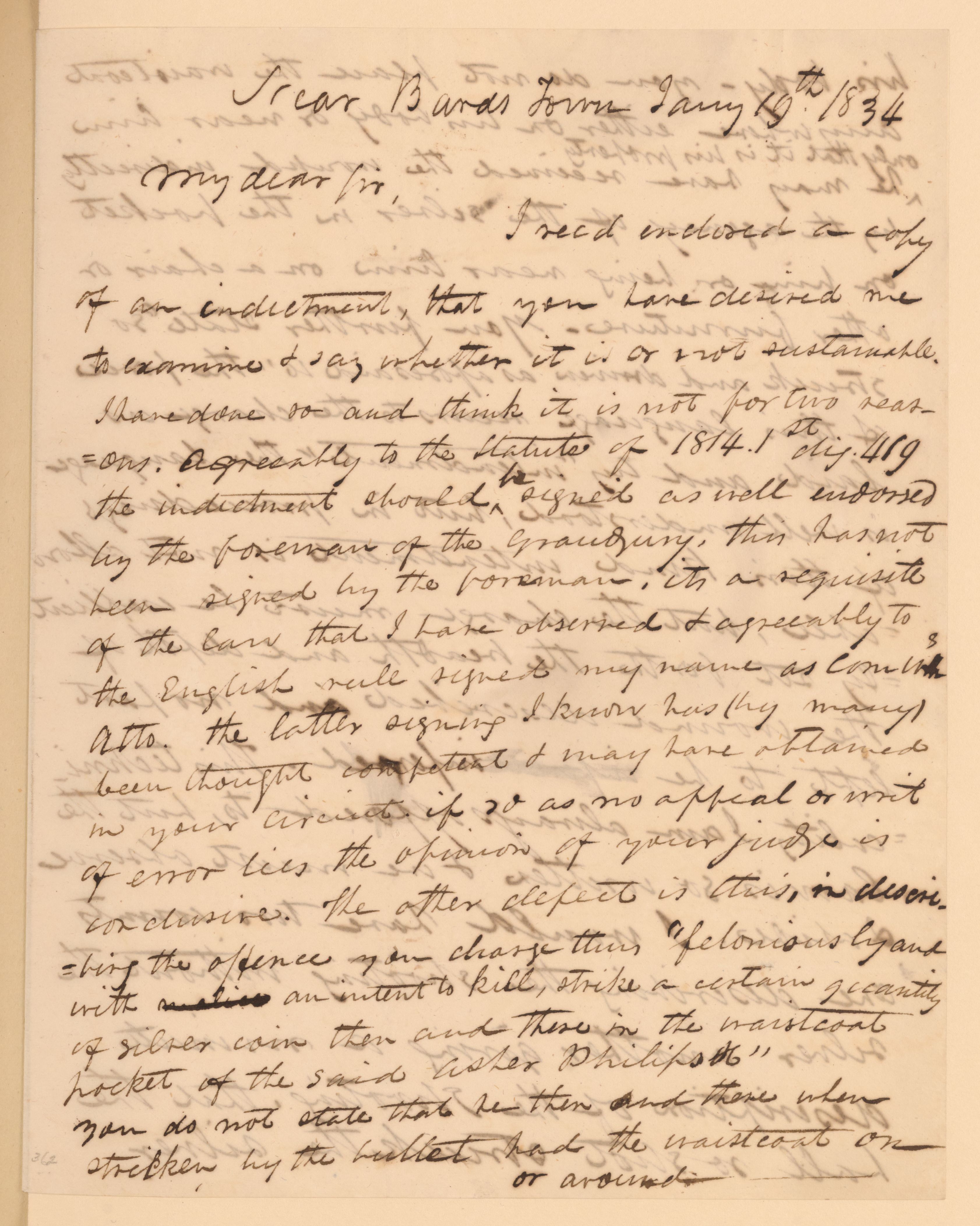 Scanned image of the current content page