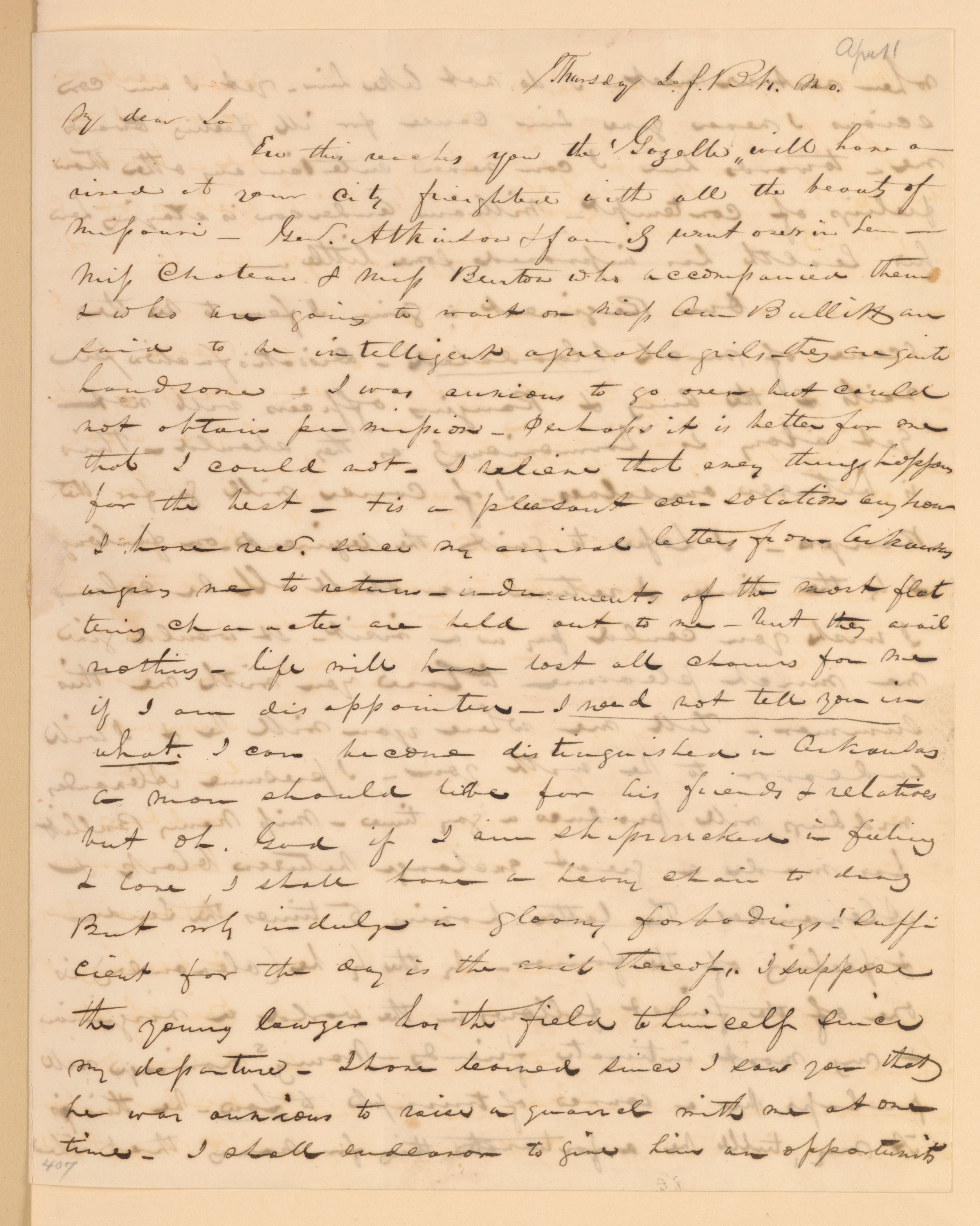 Scanned image of the current content page