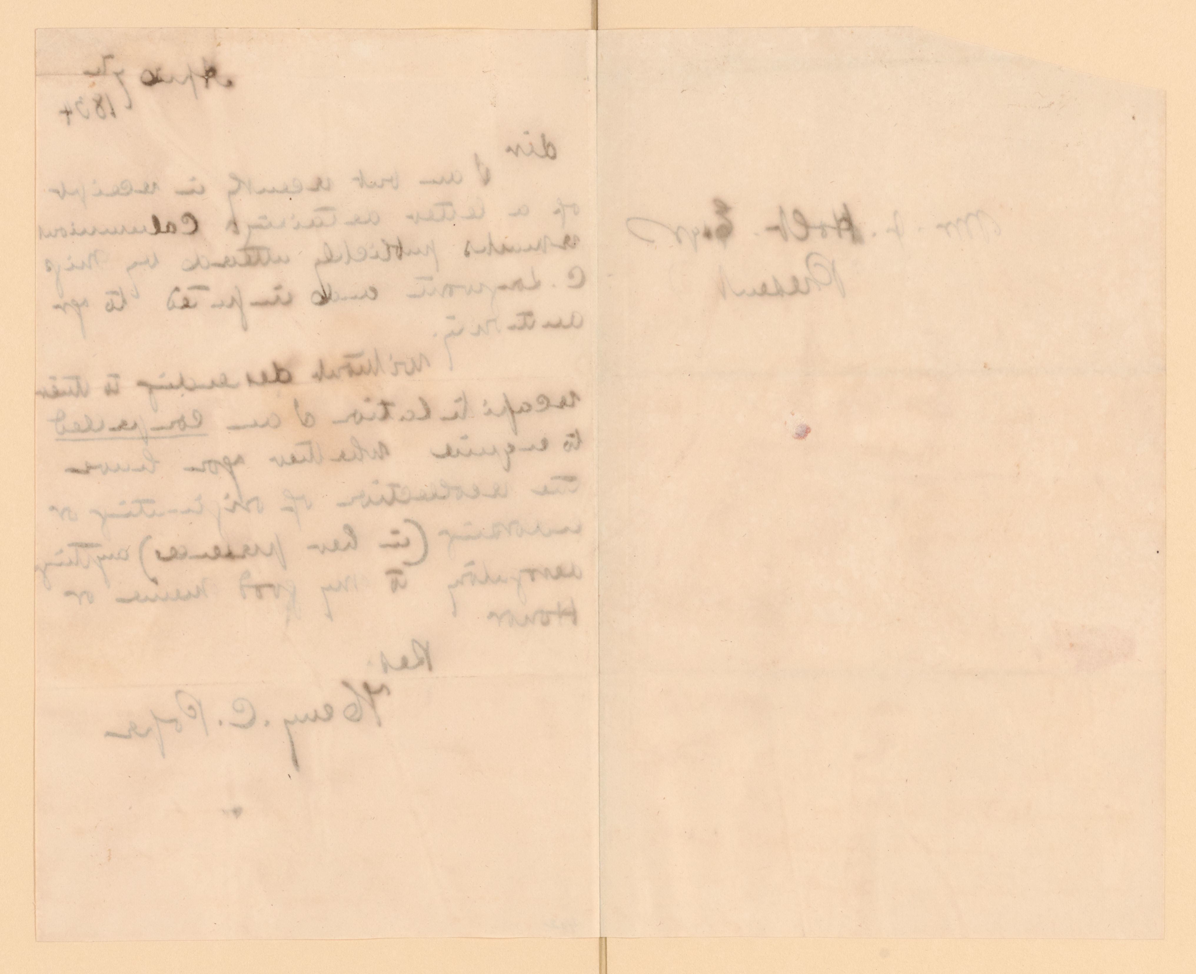 Scanned image of the current content page