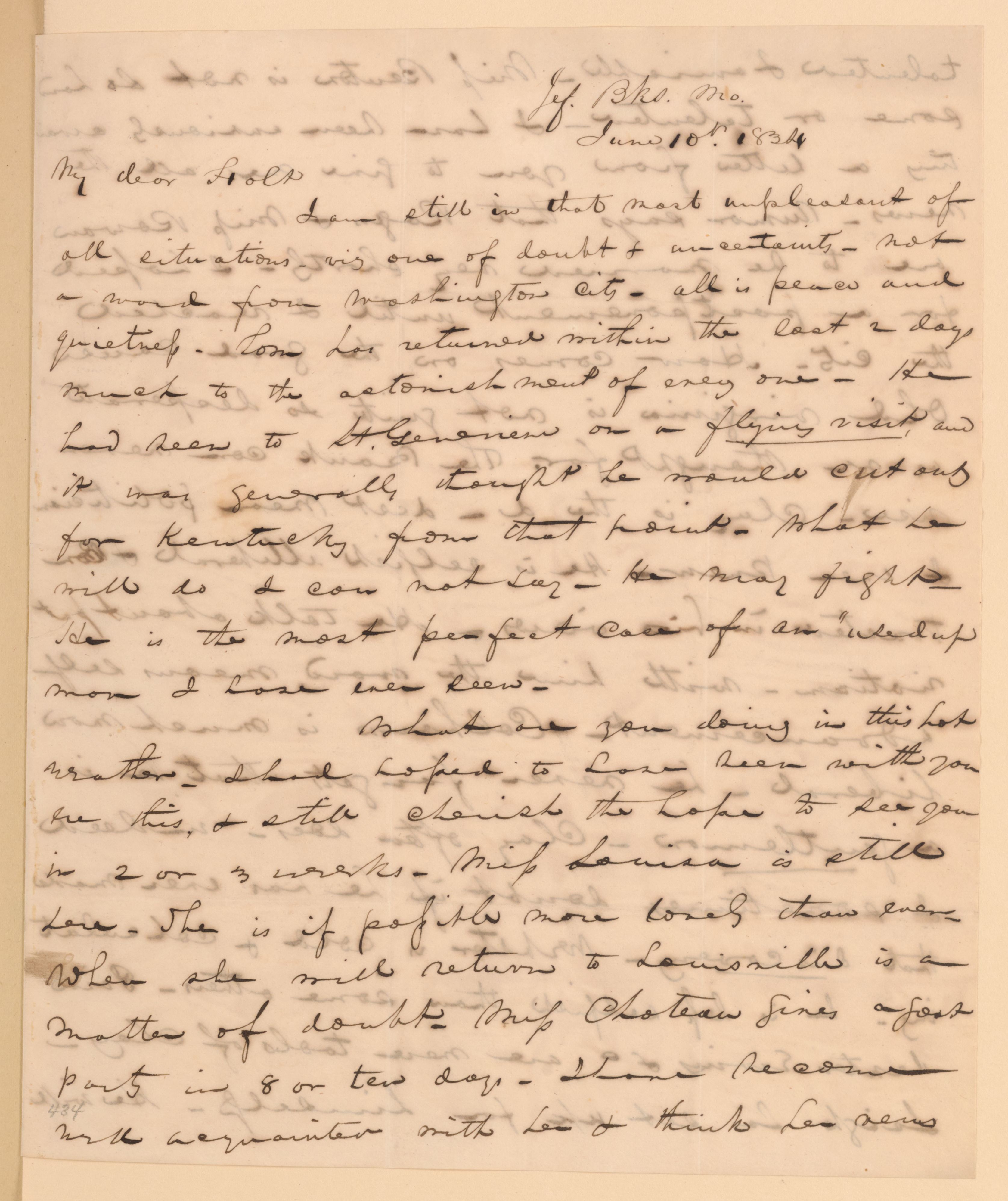 Scanned image of the current content page