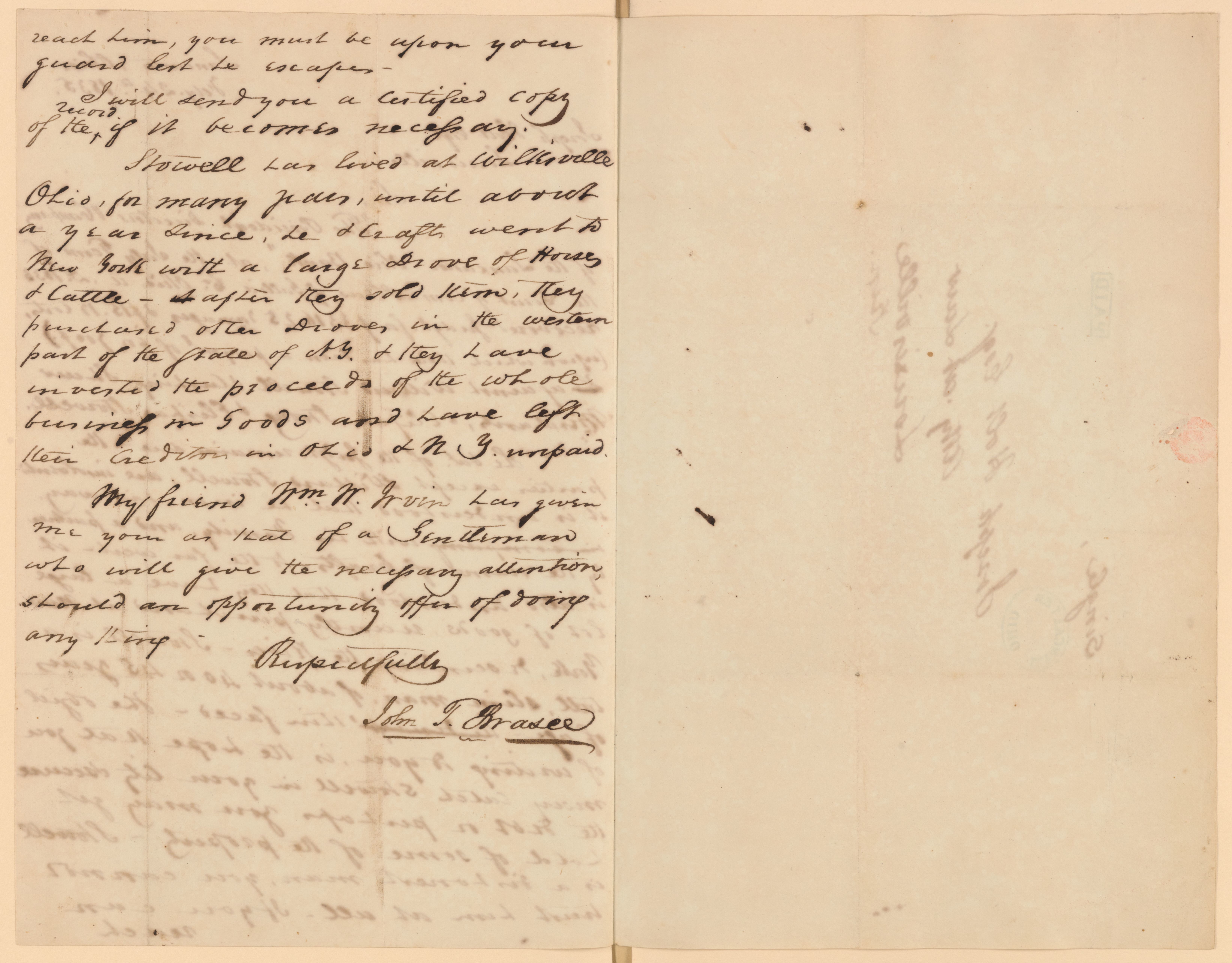 Scanned image of the current content page