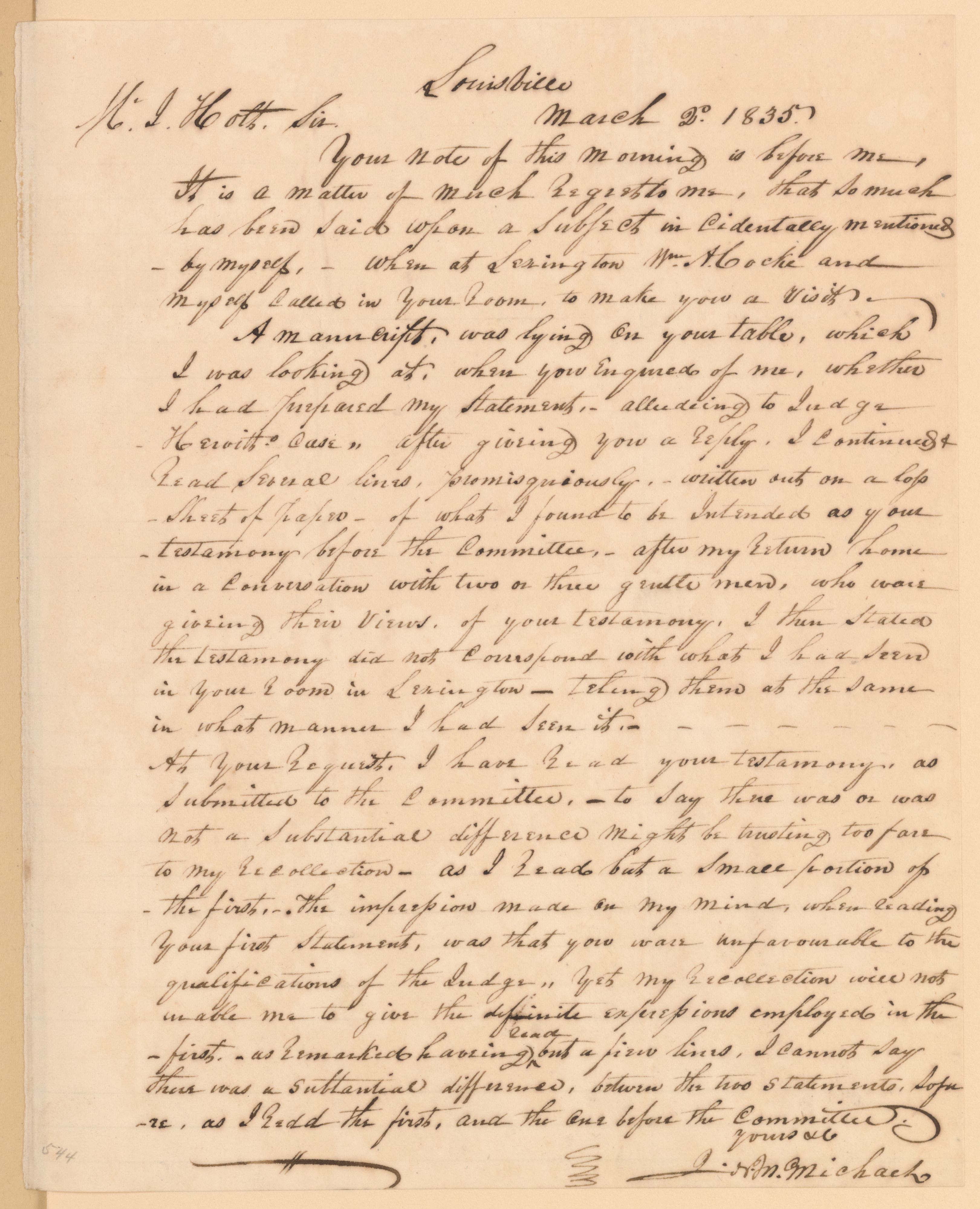 Scanned image of the current content page