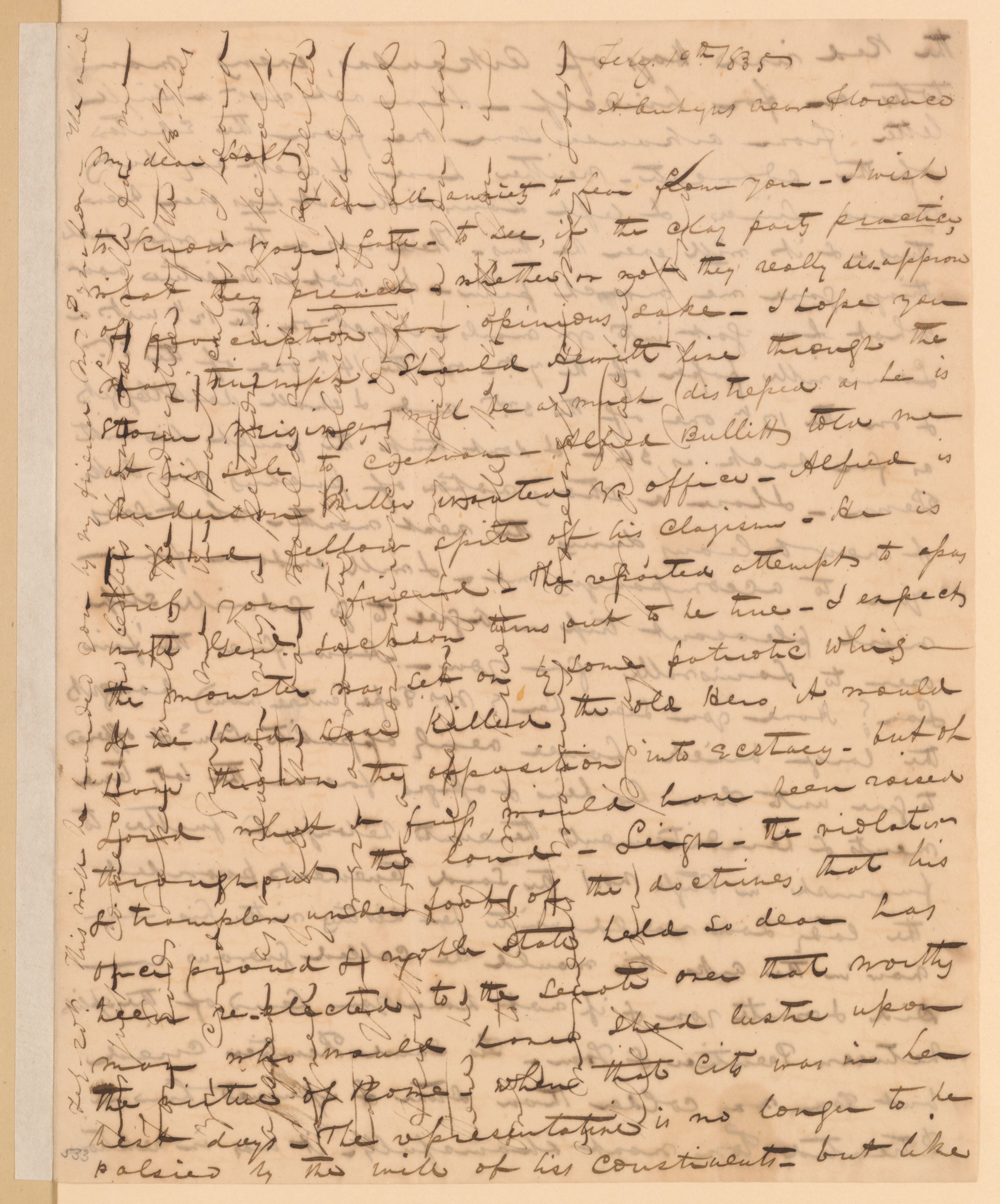 Scanned image of the current content page