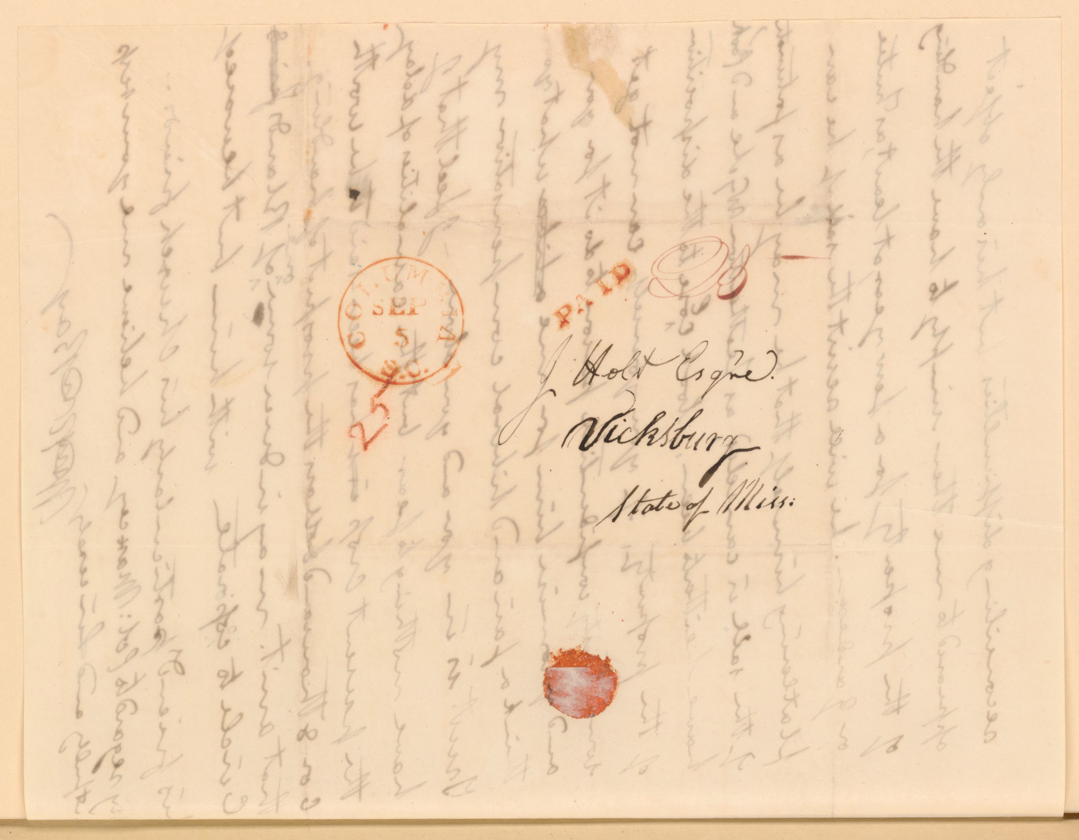 Scanned image of the current content page