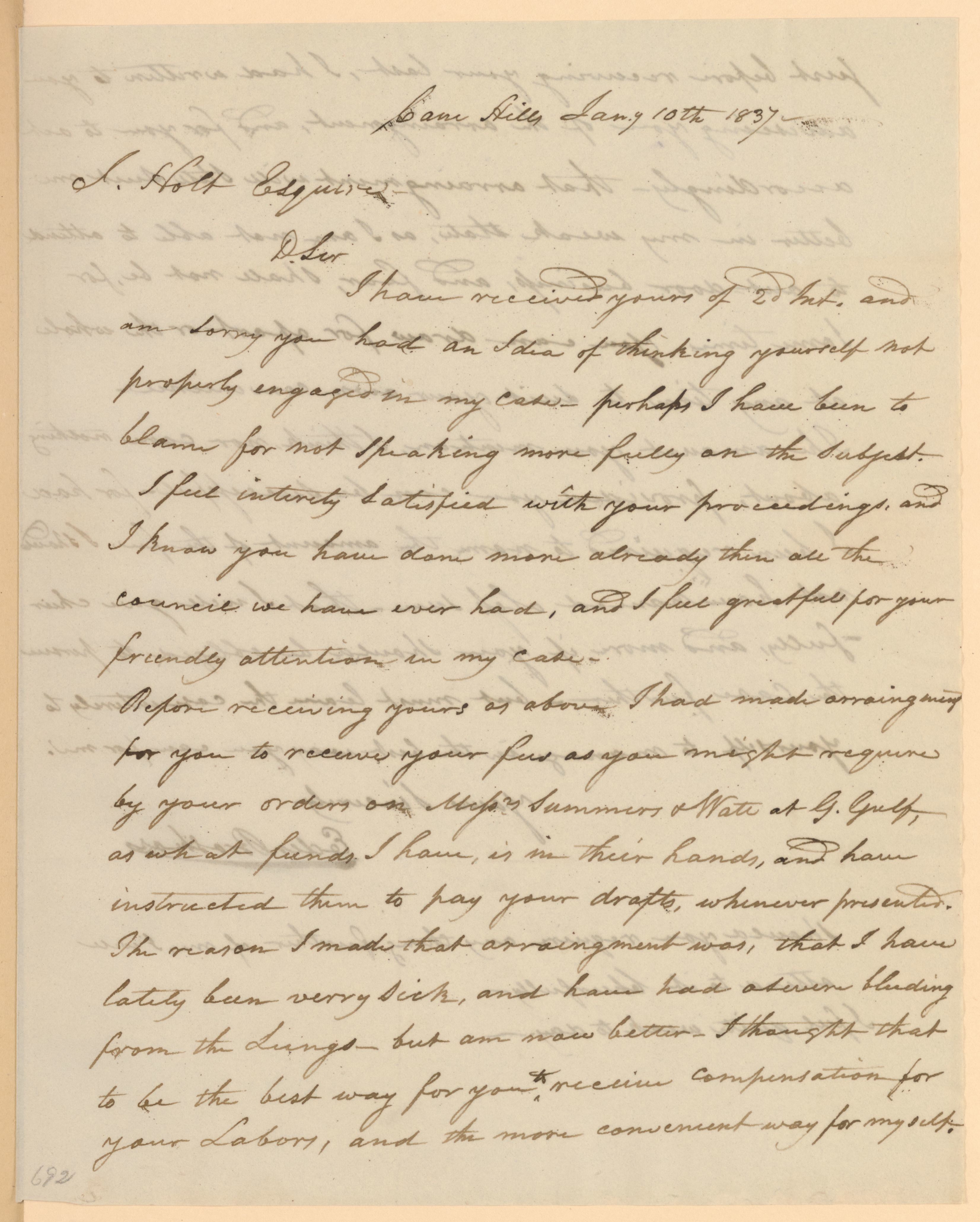 Scanned image of the current content page