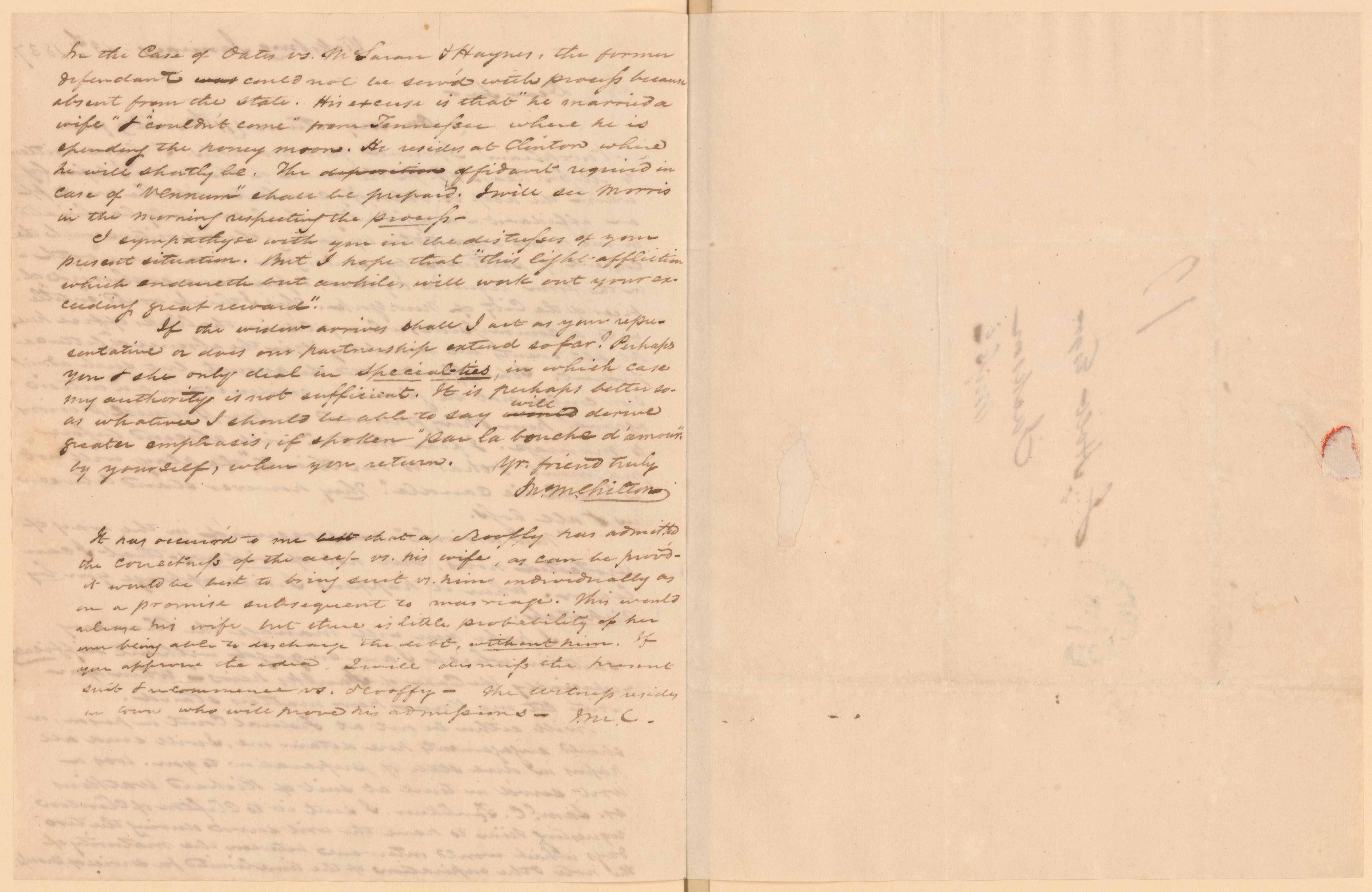 Scanned image of the current content page