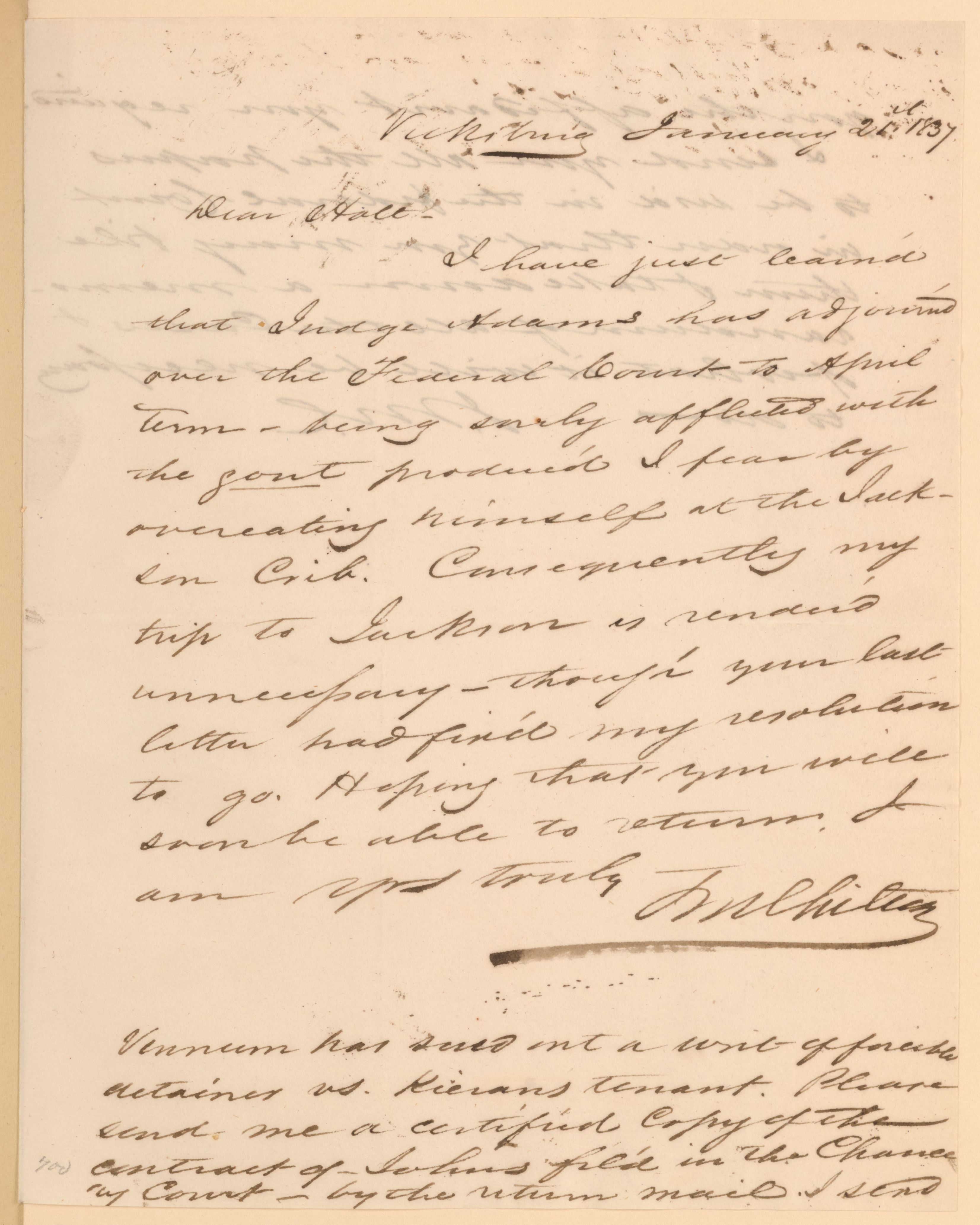 Scanned image of the current content page