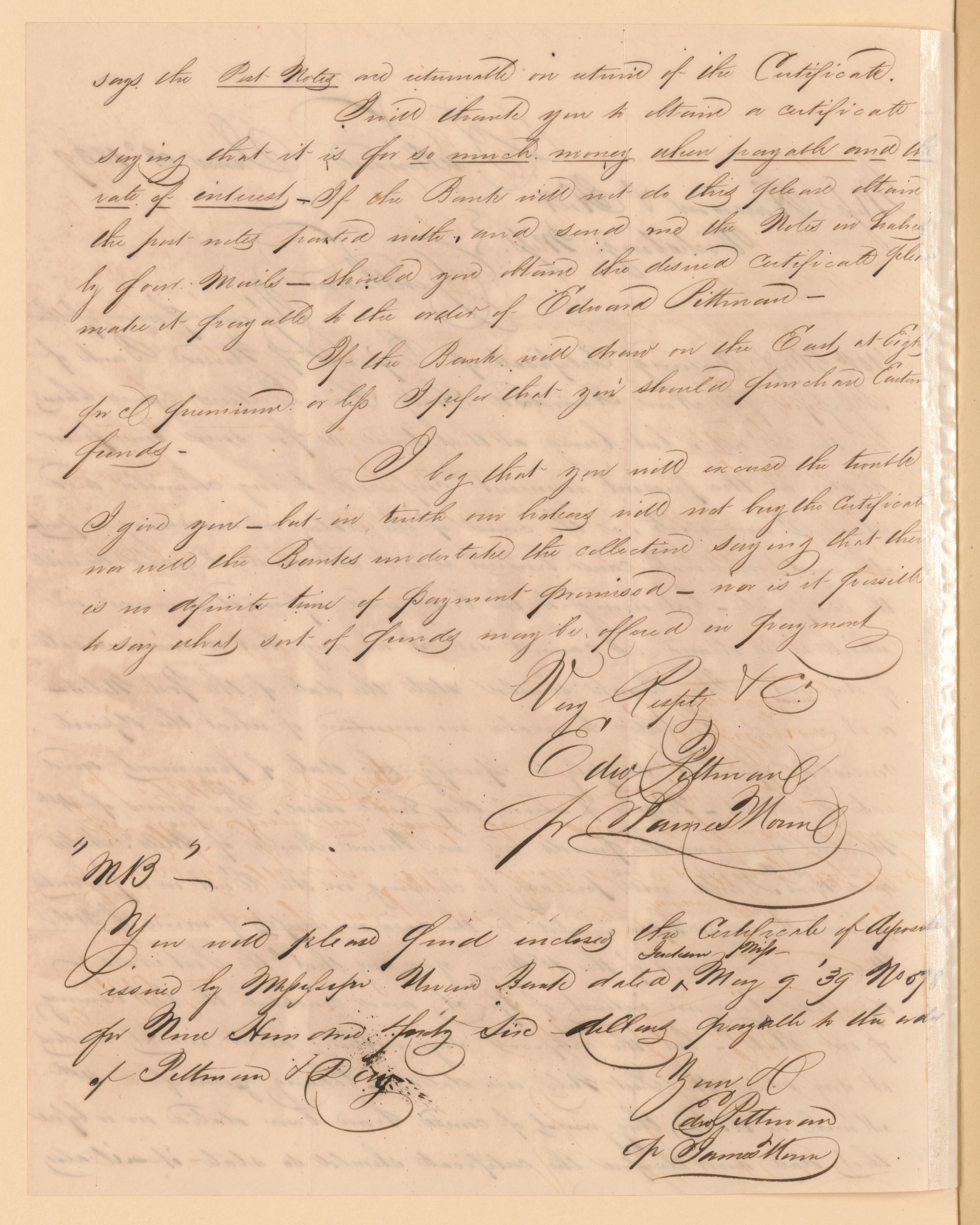 Scanned image of the current content page