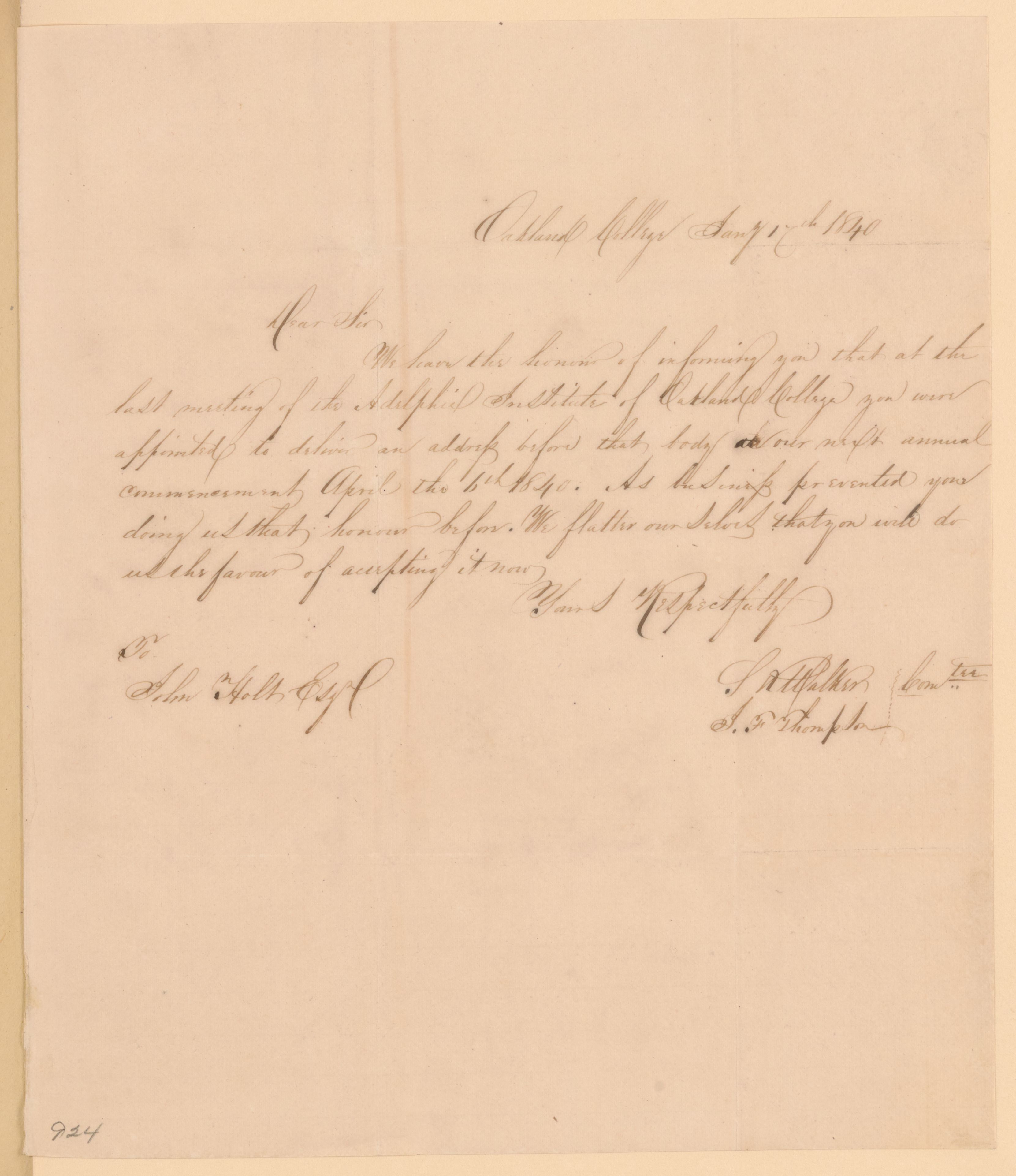 Scanned image of the current content page