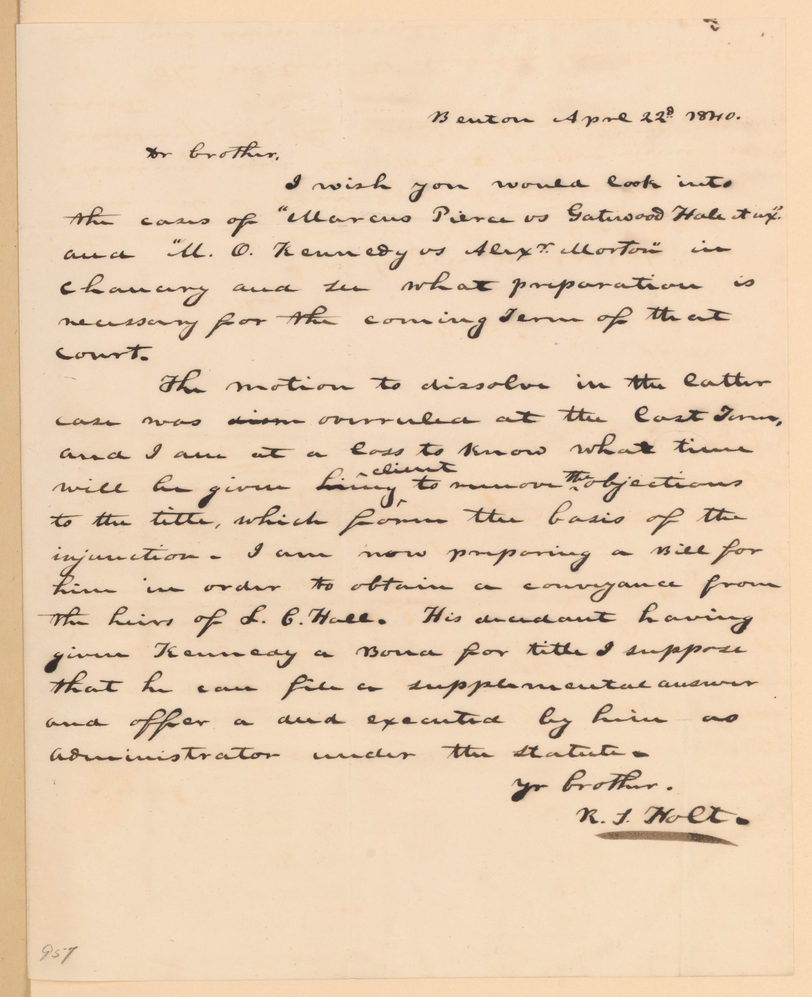 Scanned image of the current content page