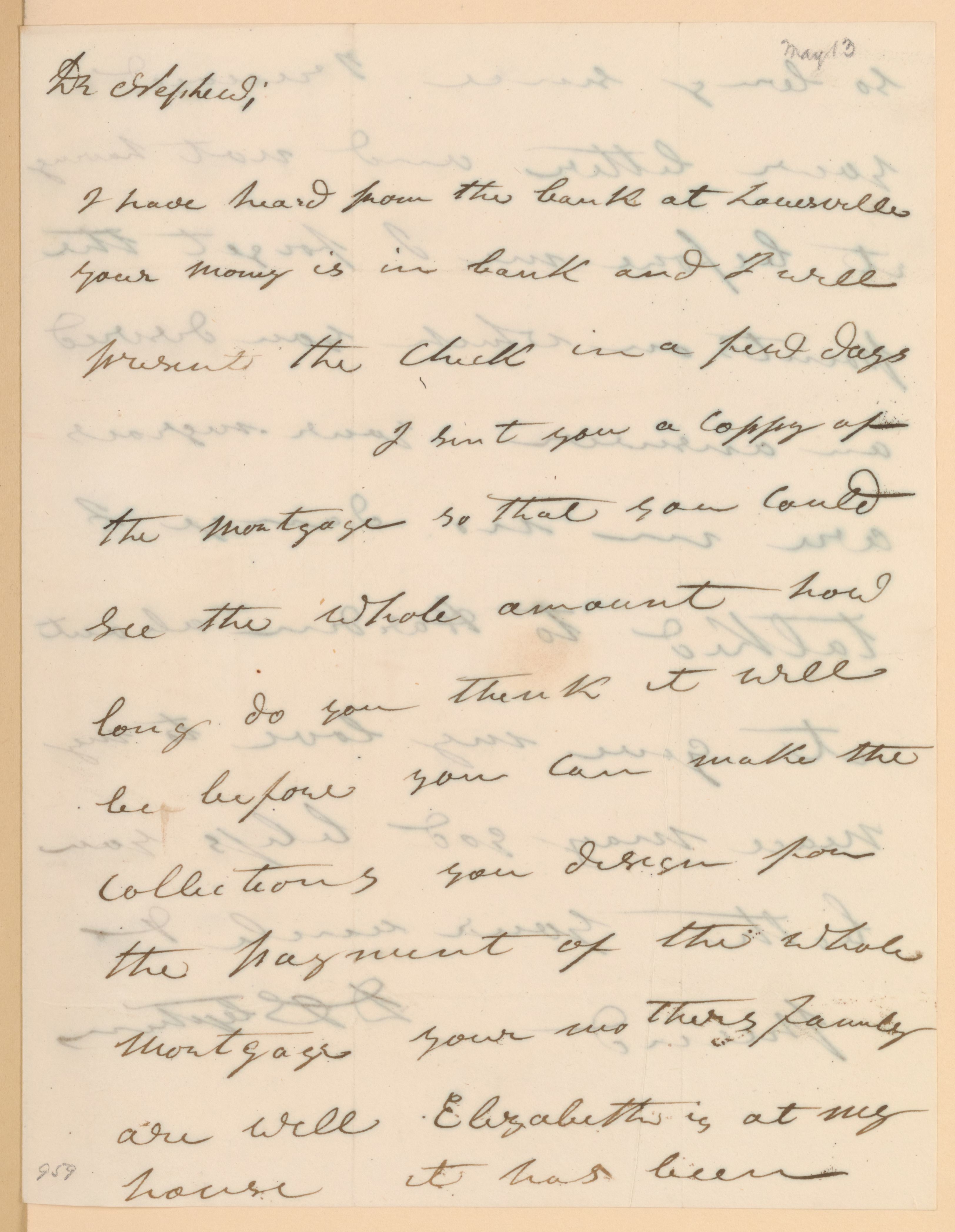 Scanned image of the current content page