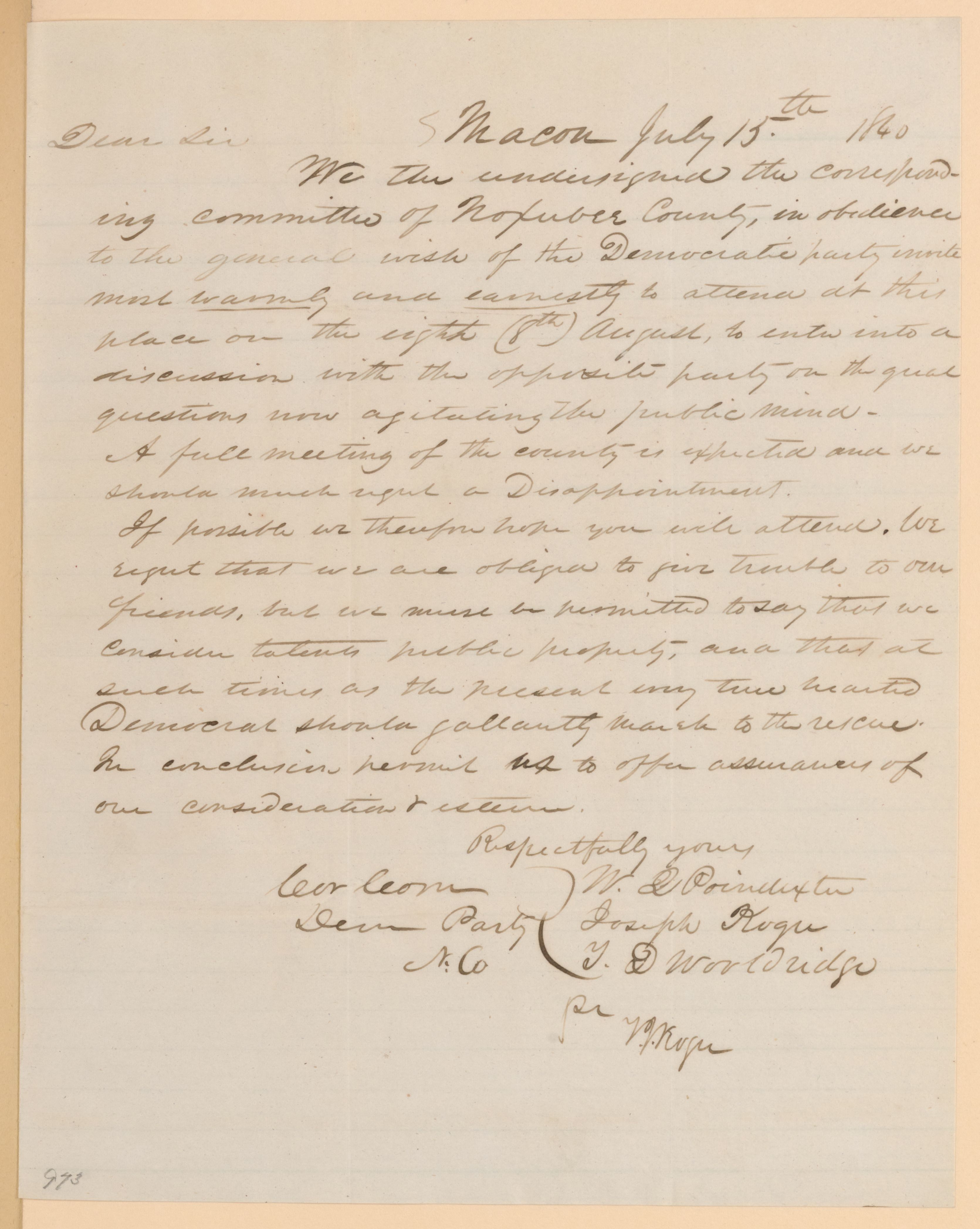 Scanned image of the current content page