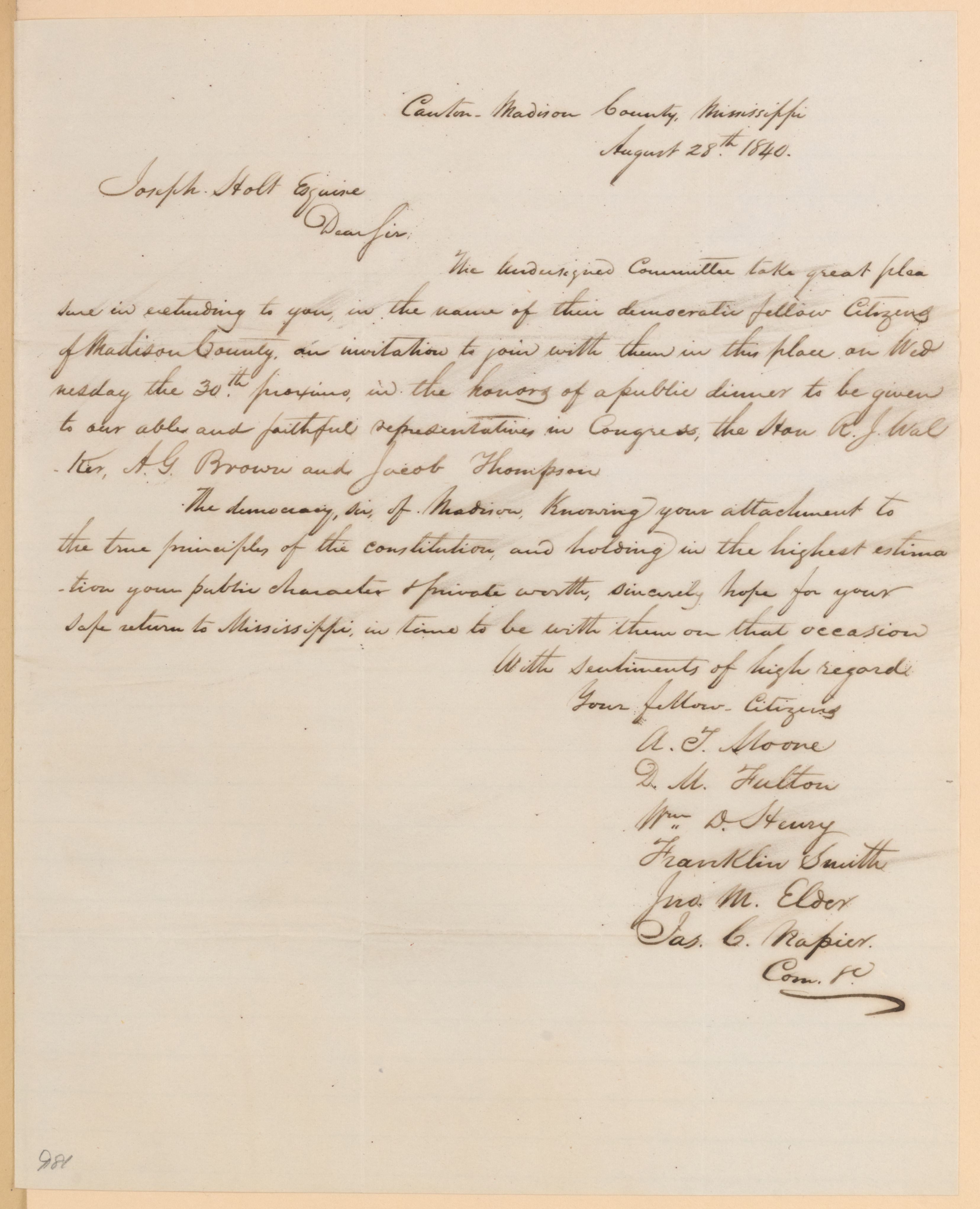 Scanned image of the current content page