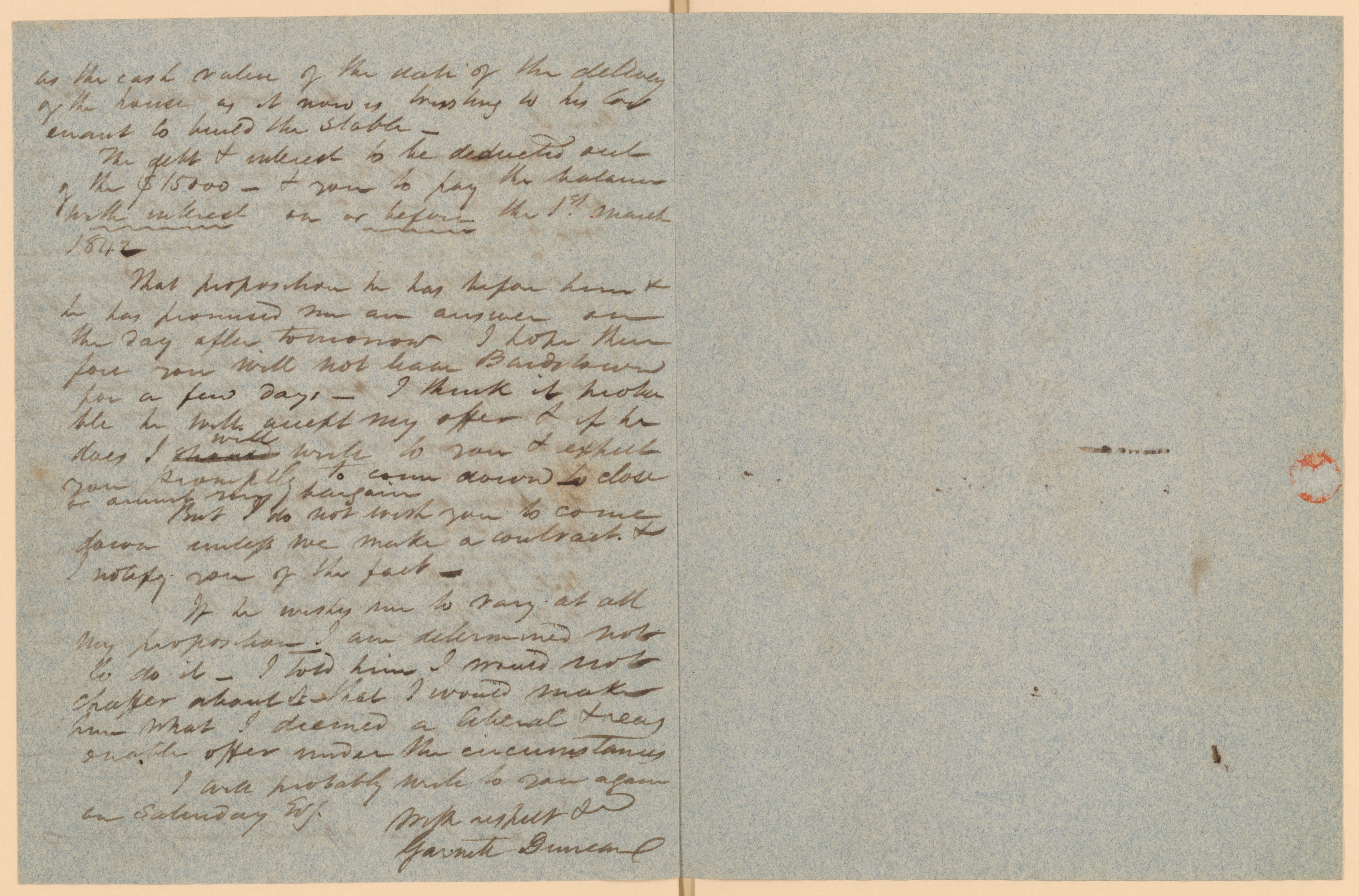 Scanned image of the current content page