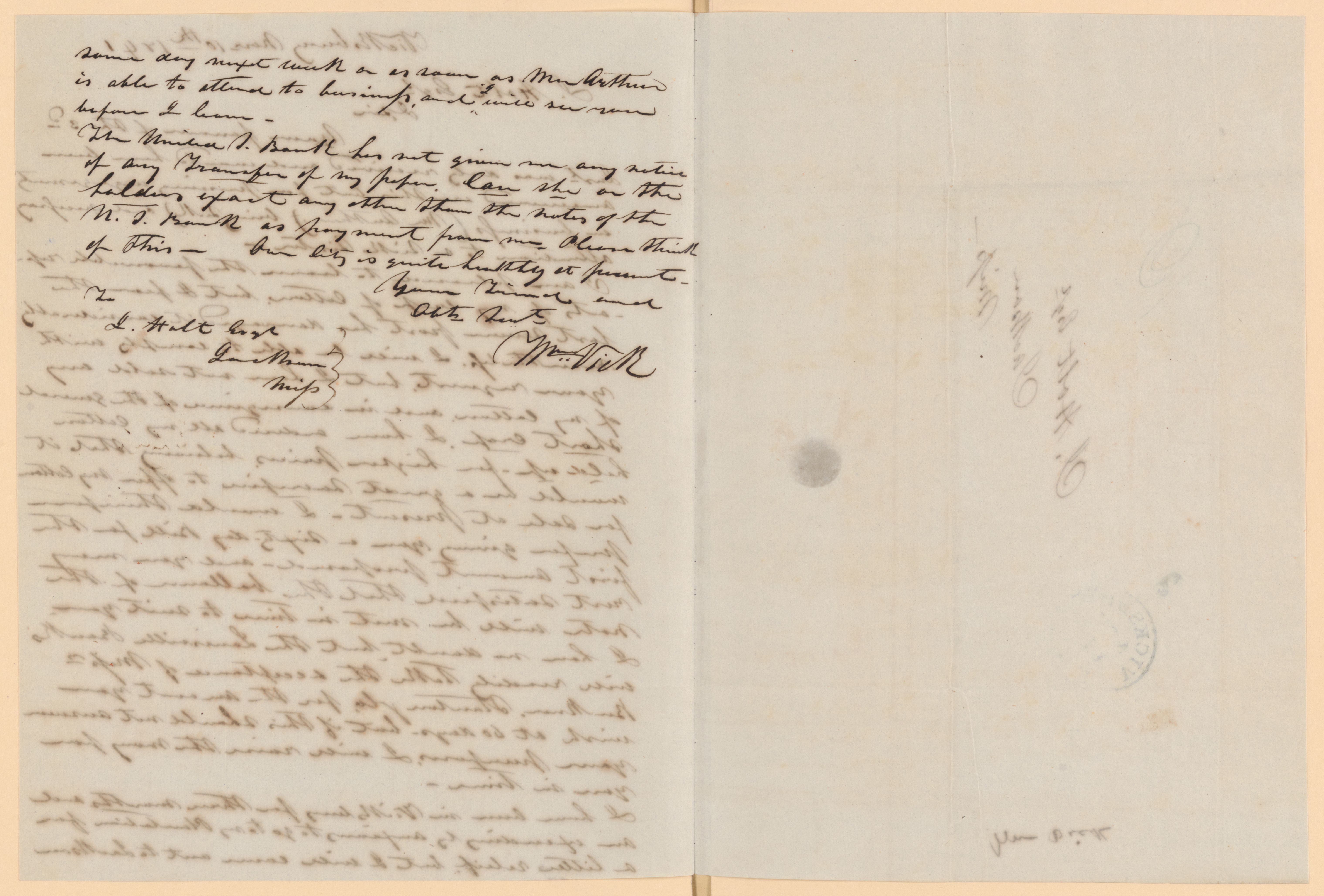 Scanned image of the current content page