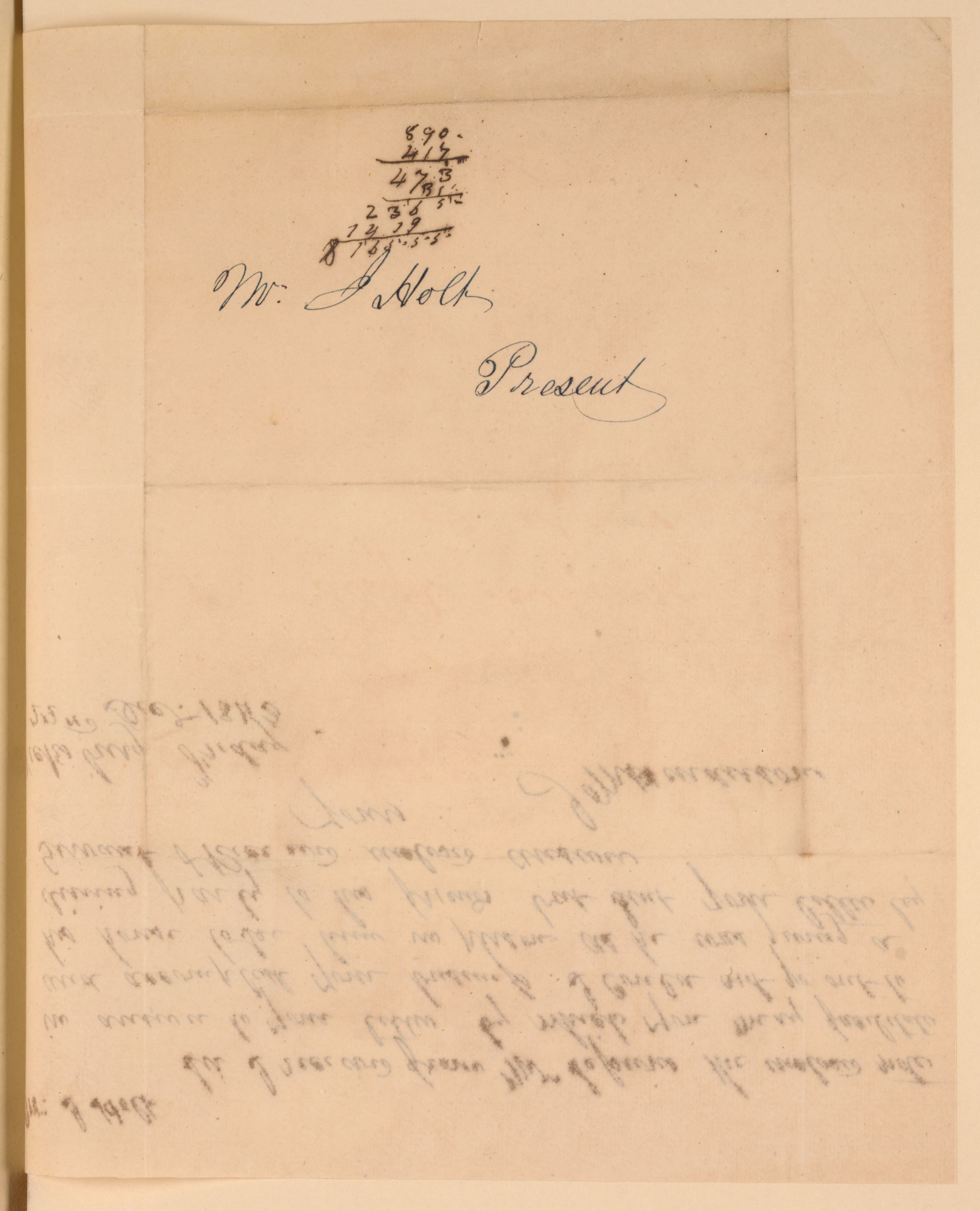 Scanned image of the current content page