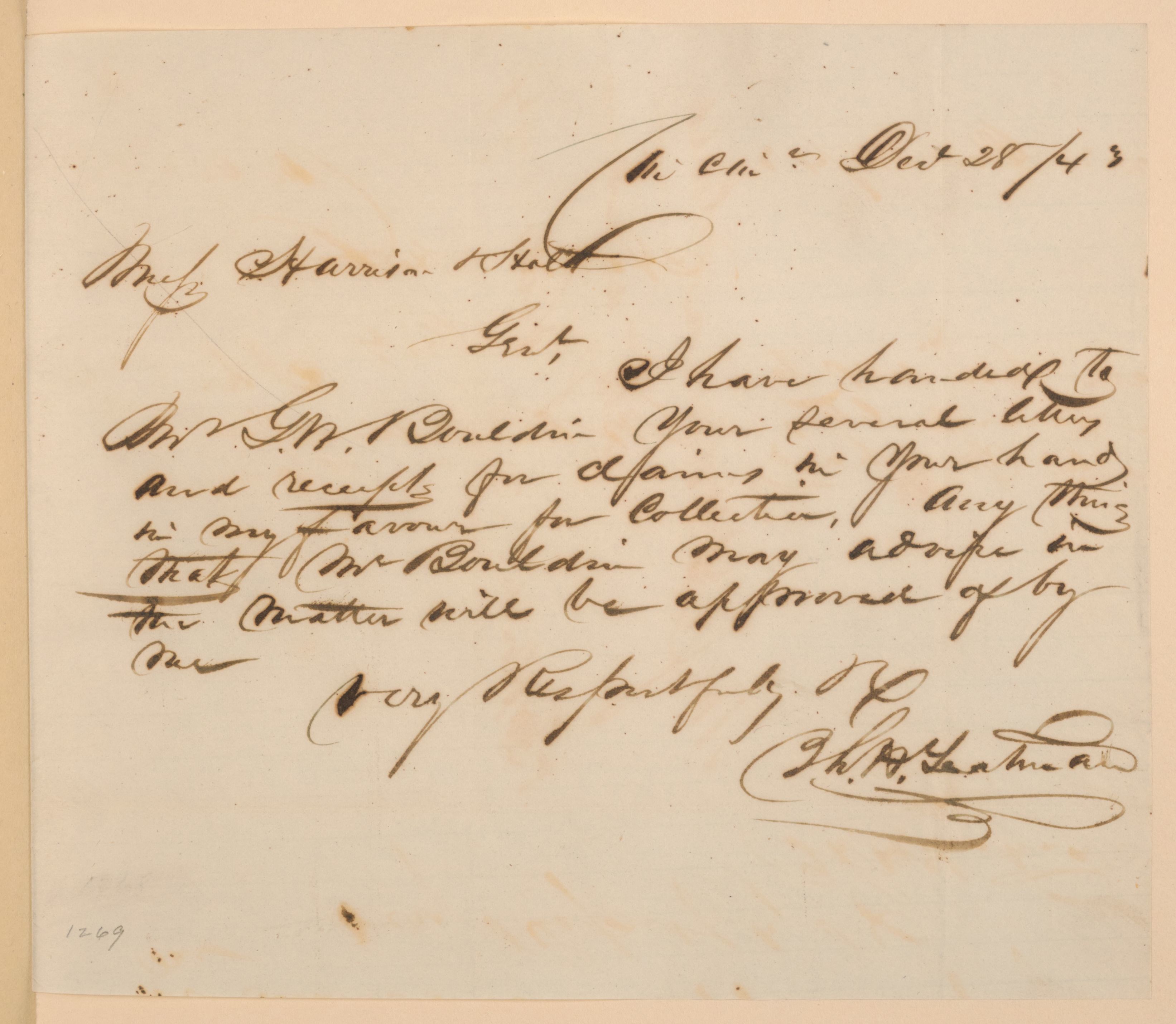 Scanned image of the current content page