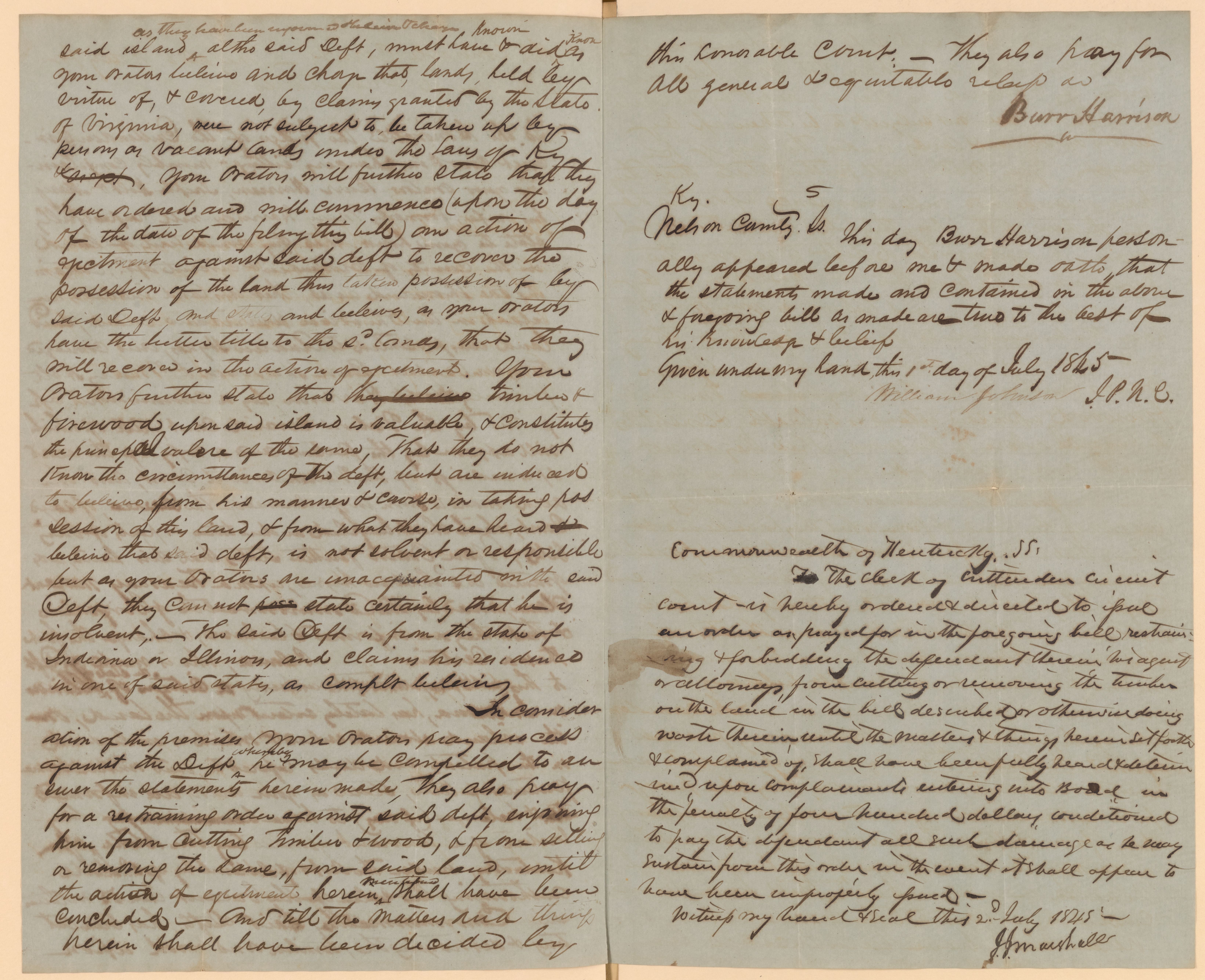 Scanned image of the current content page