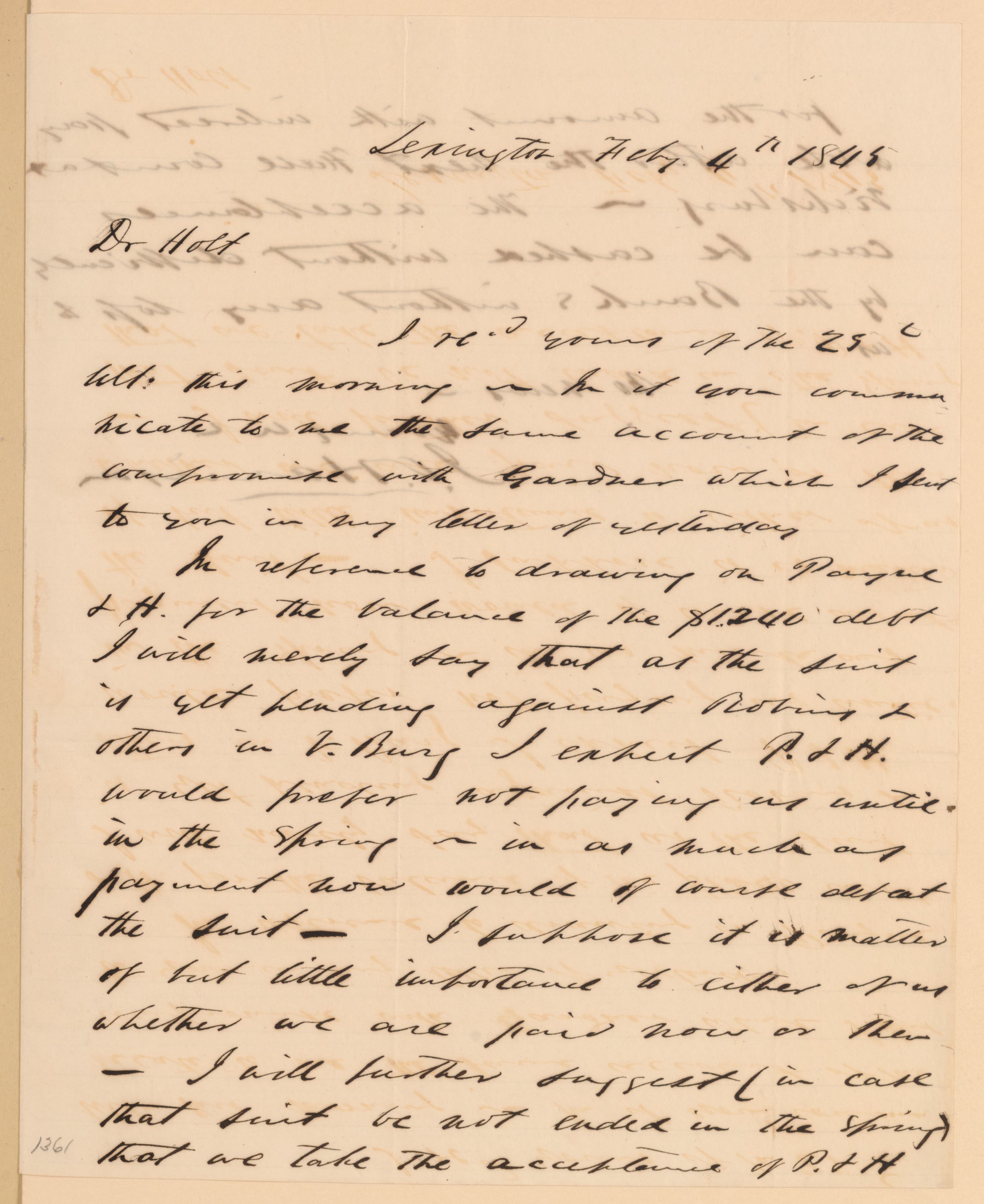 Scanned image of the current content page