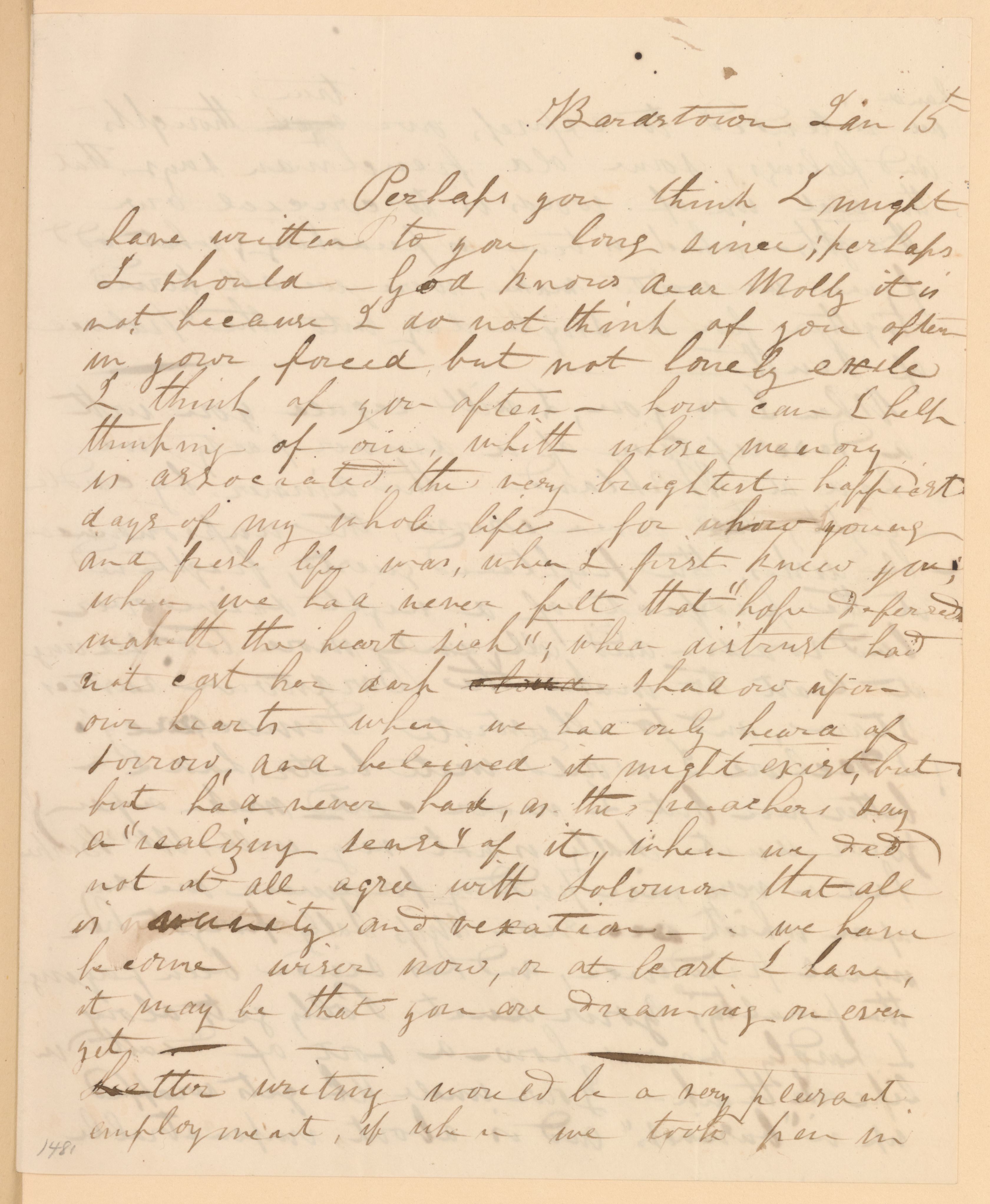 Scanned image of the current content page
