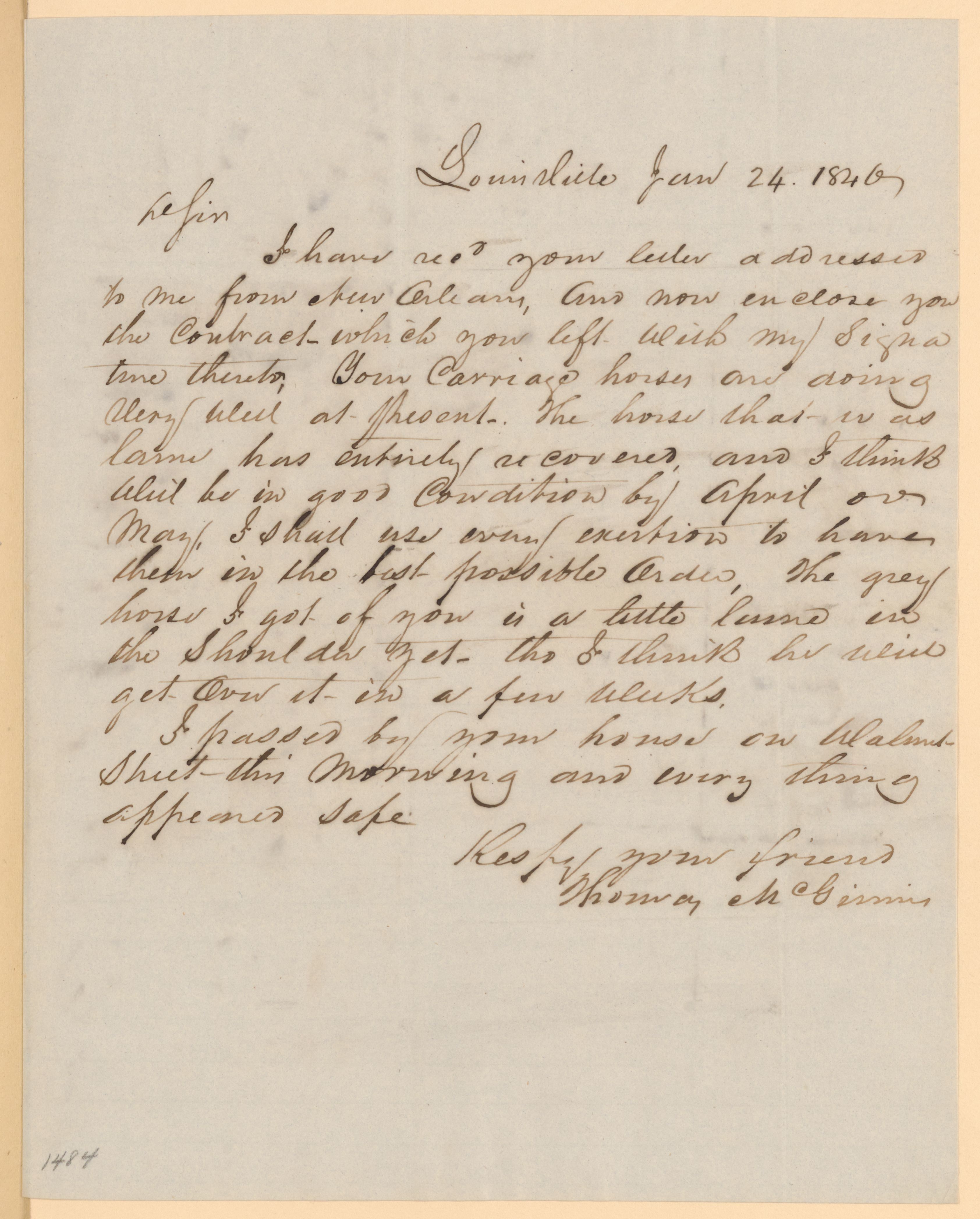 Scanned image of the current content page