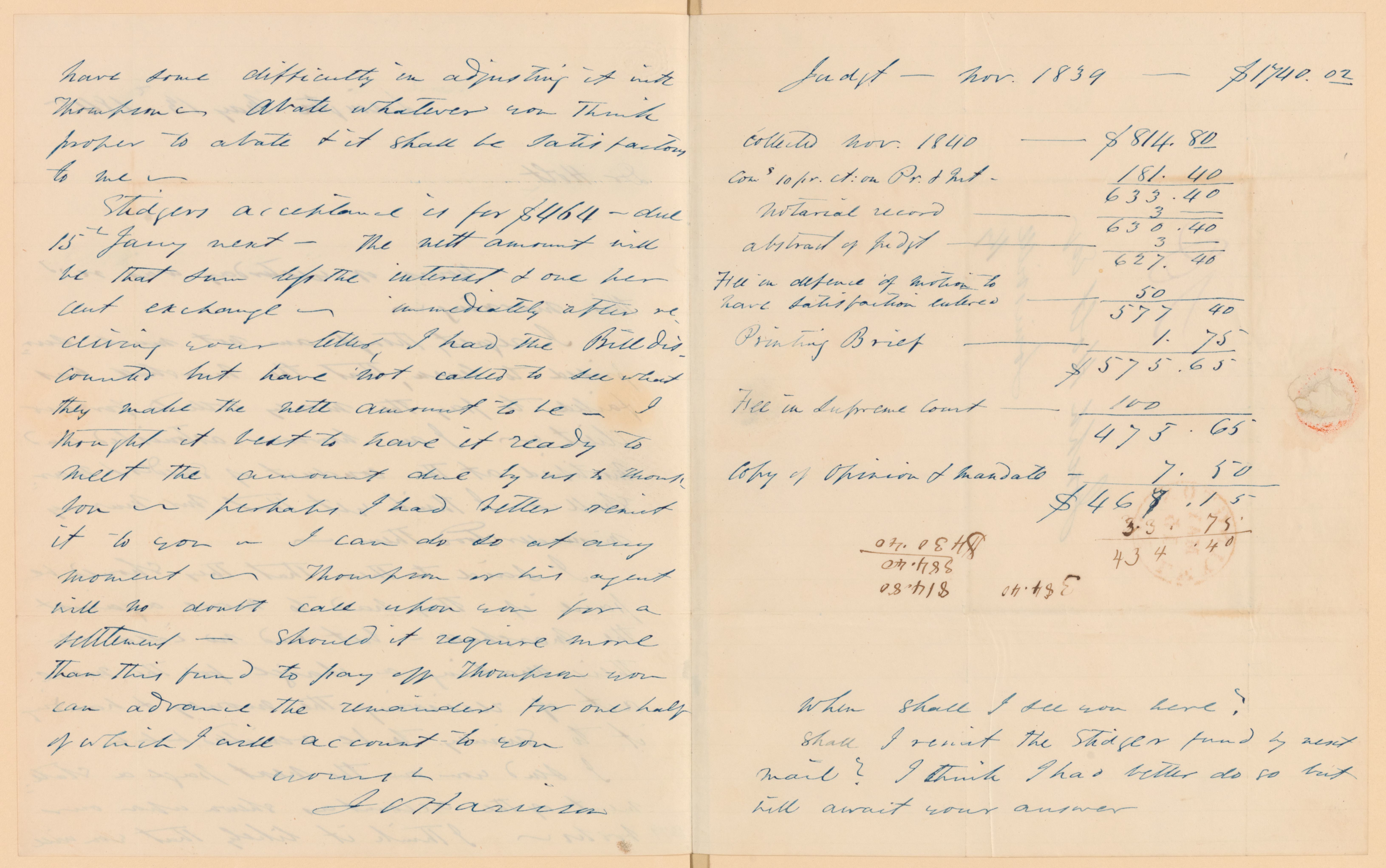 Scanned image of the current content page