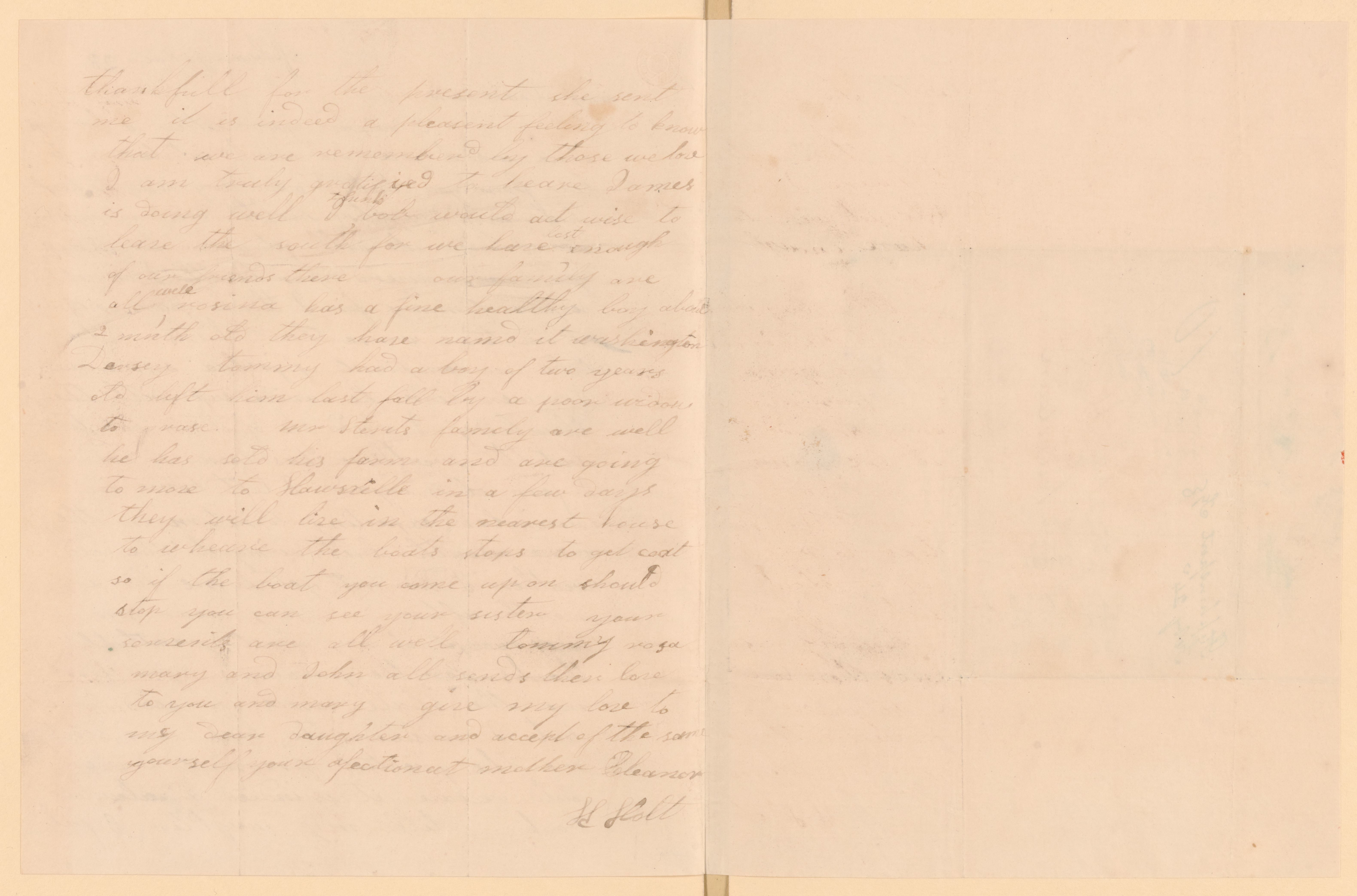 Scanned image of the current content page