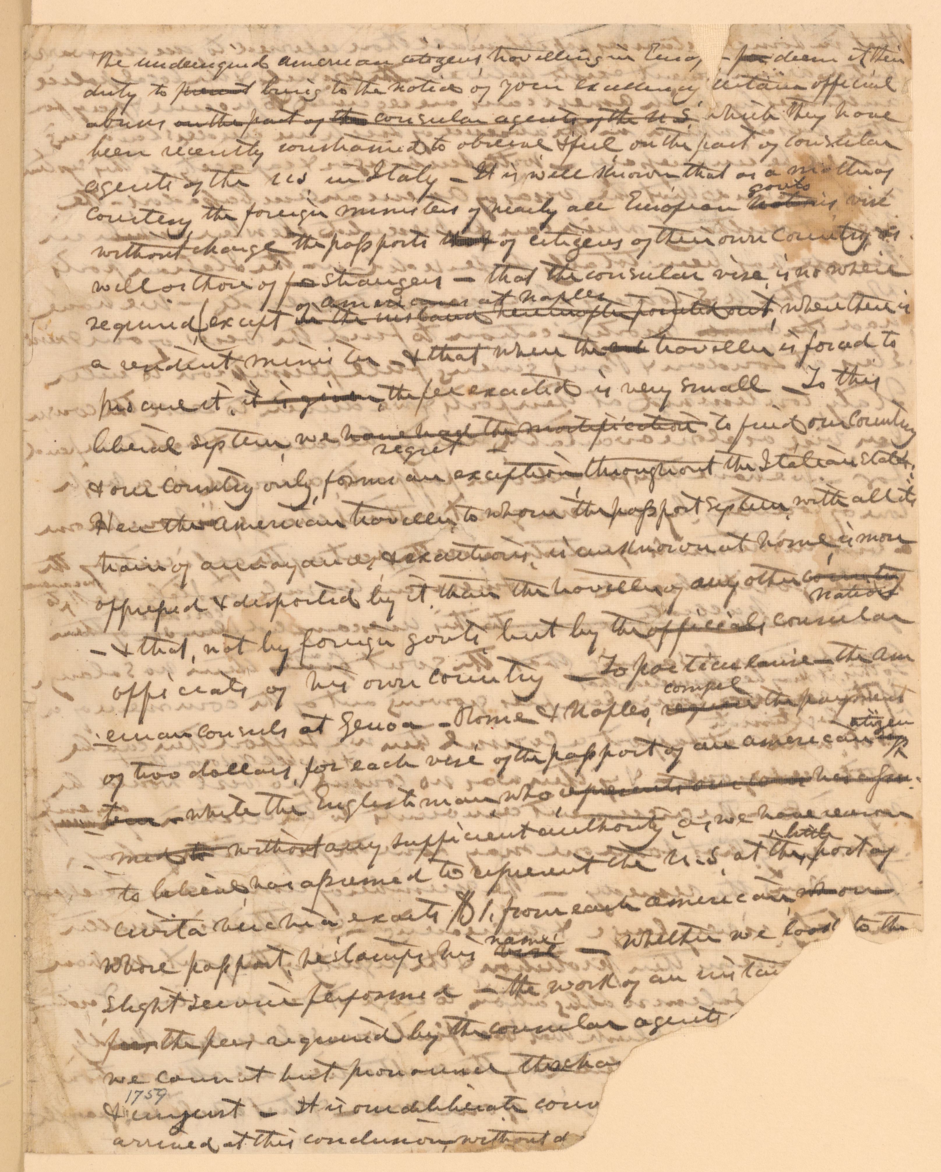 Scanned image of the current content page