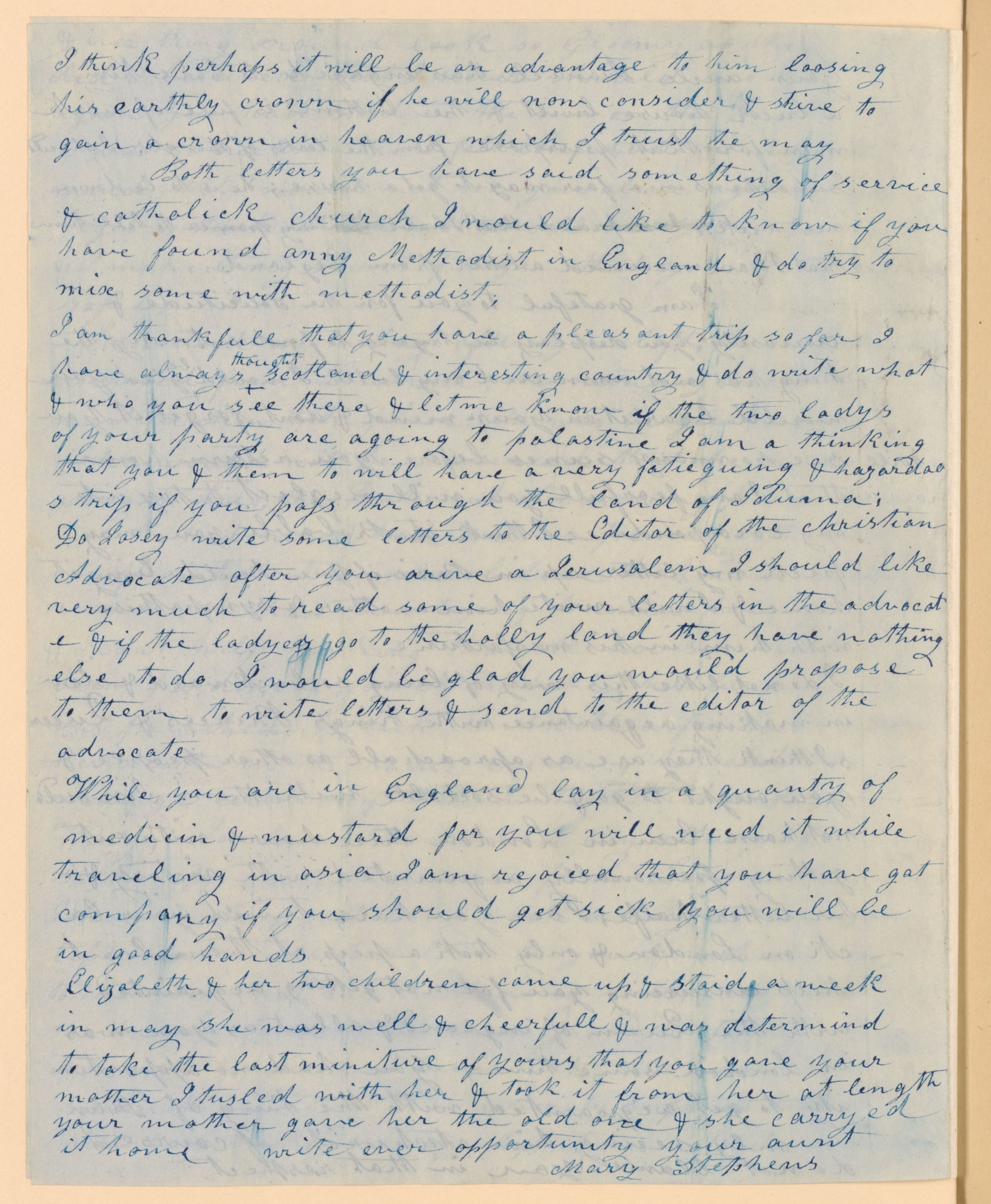 Scanned image of the current content page